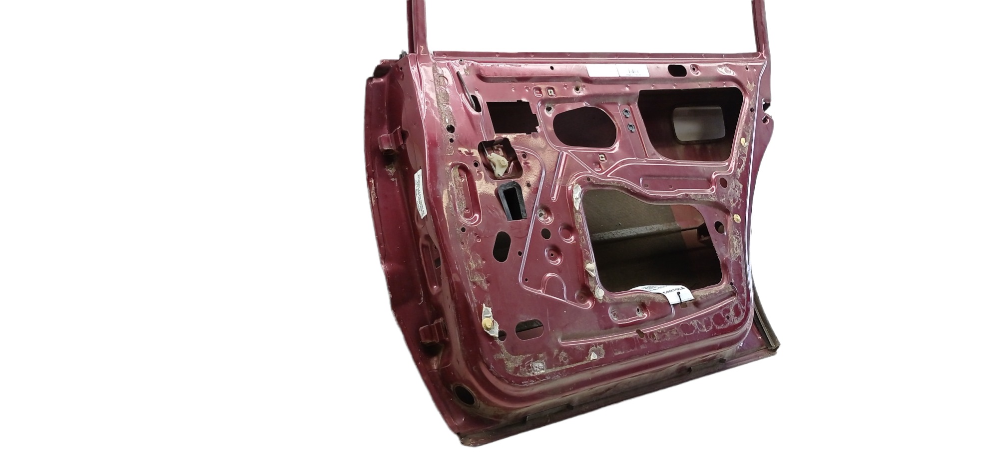 Porta Traseira Direita Chevrolet Omega 1996 P/ Recuperar Traseira Direita Bordô 1