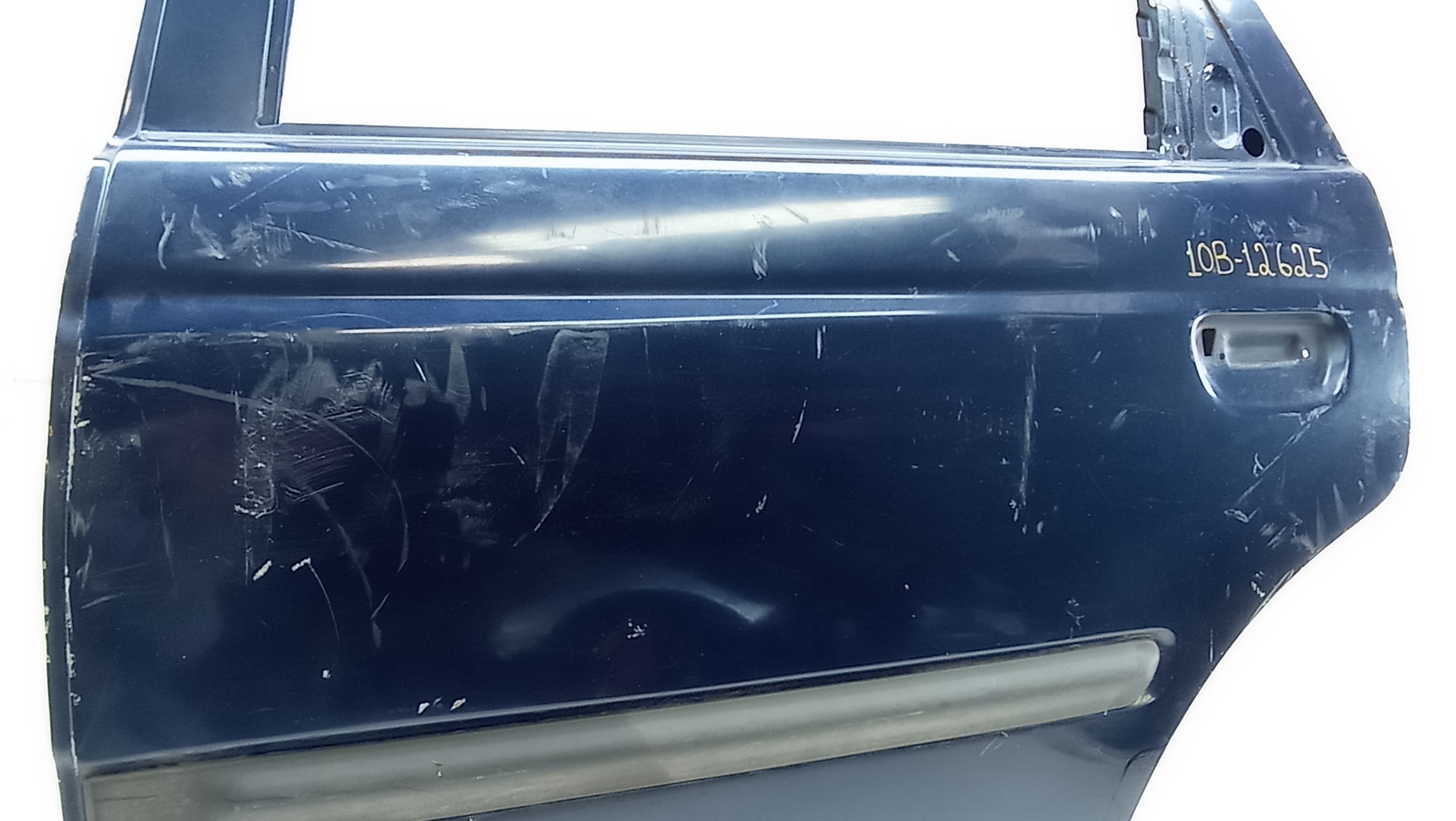 Porta Traseira Esquerda Vw Pointer 1996 Para Recuperar Traseira Esquerda Azul 4