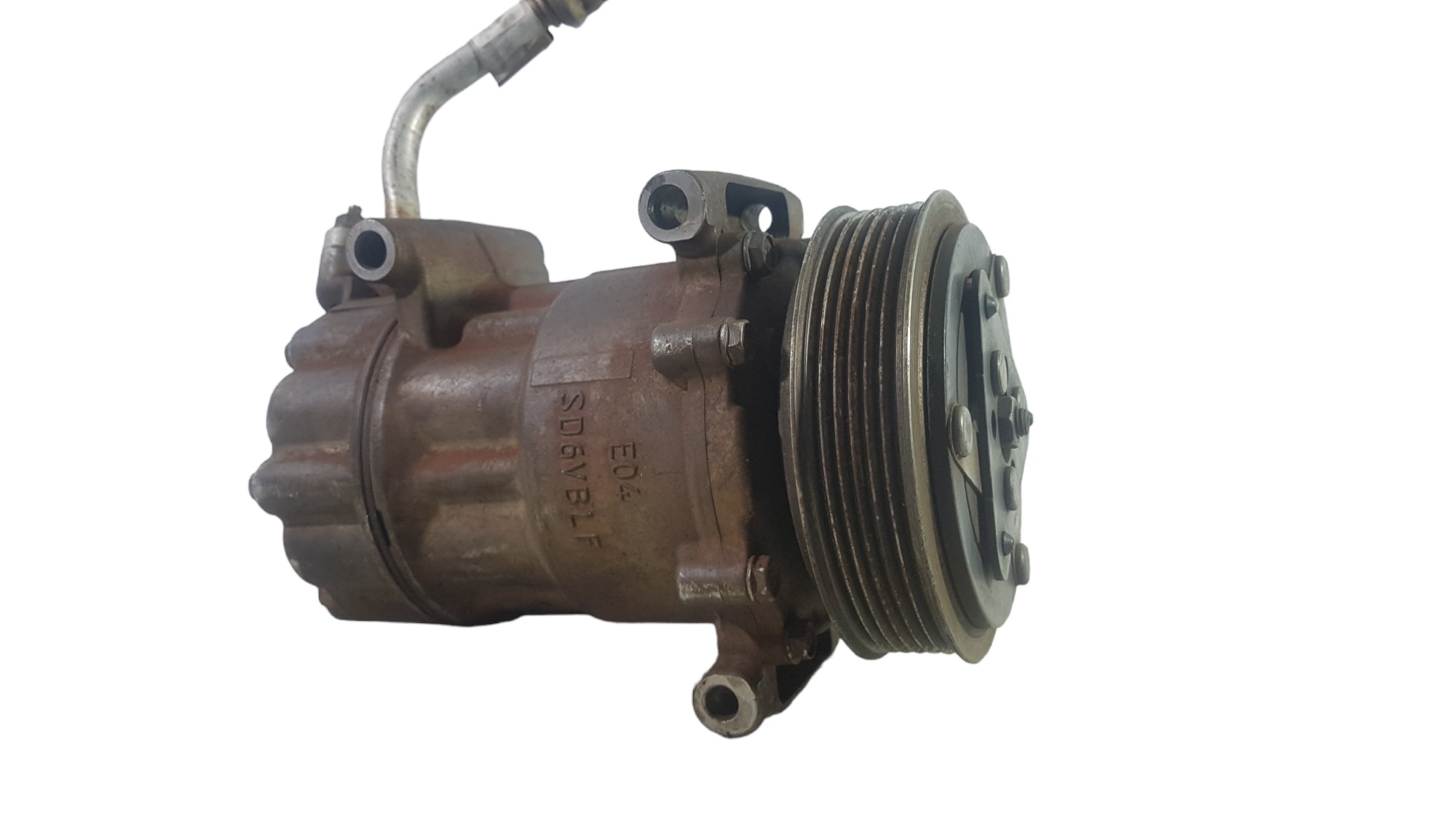 Compressor Ar Cond Peugeot 206 C3 1.4 8v Original 9655191580 2