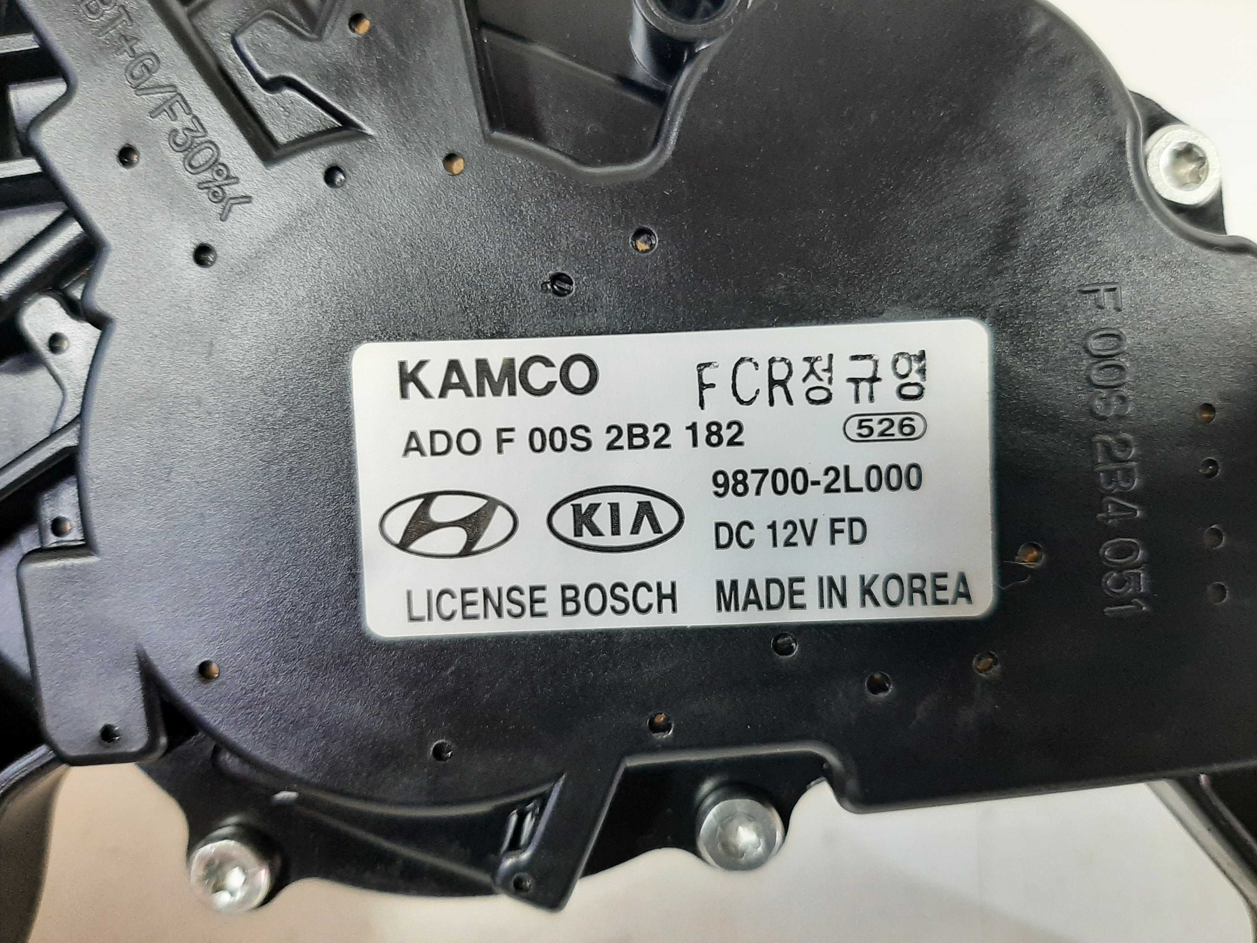 Motor Limpador Vigia Traseiro Hyundai I30 2009 2010 A 2012 10