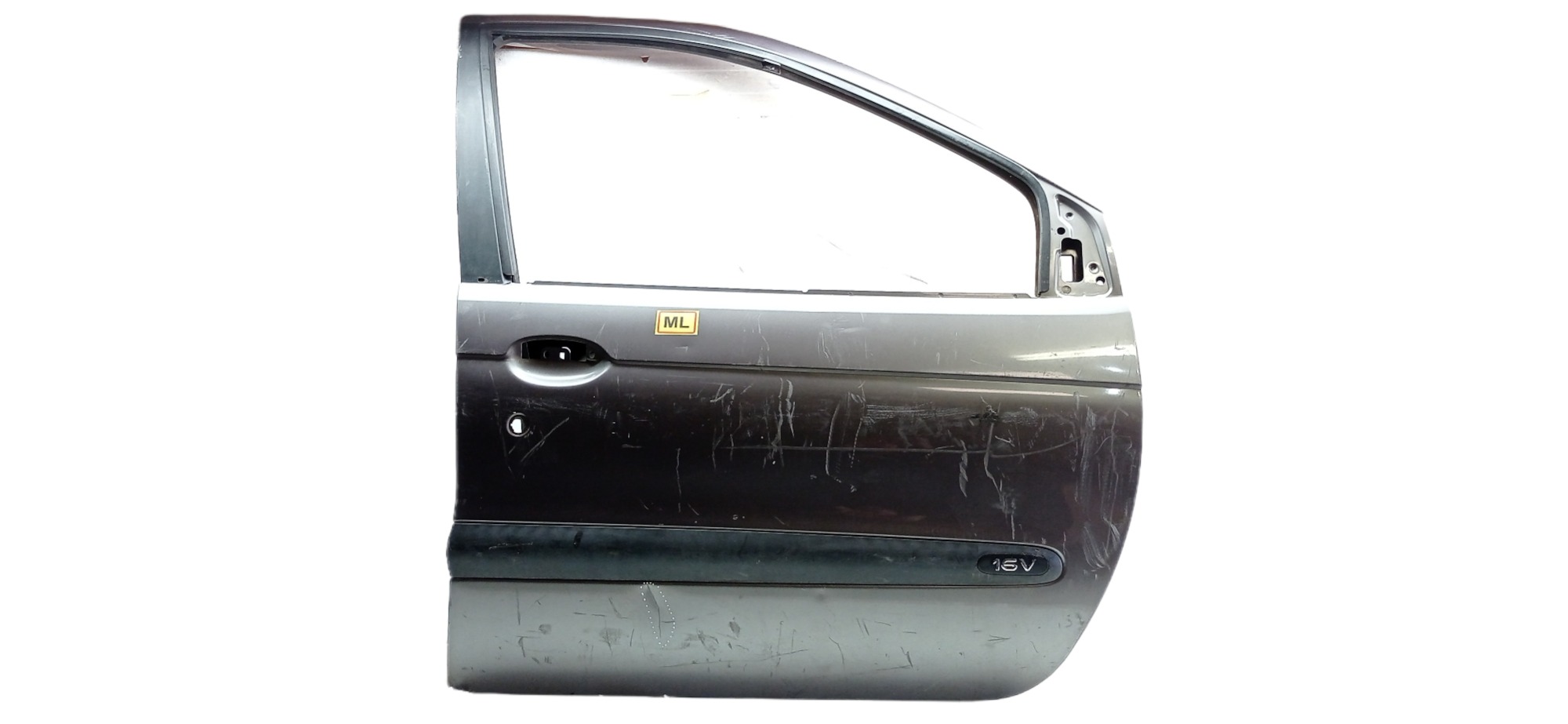 Porta Dianteira Direita Renault Scenic 2000 2001 P Recuperar Dianteira Direito Cinza-escuro 9