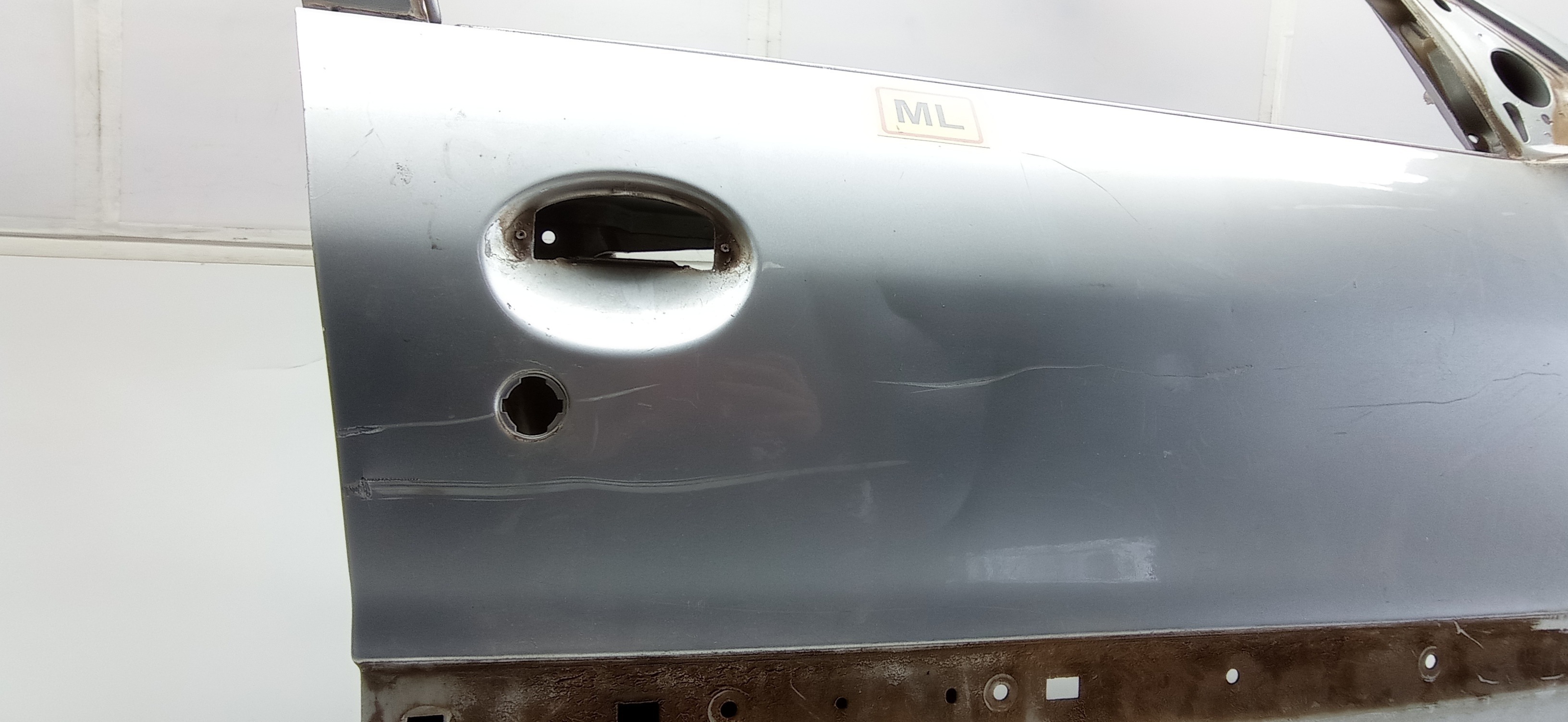 Porta Dianteira Direita Peugeot 207 2009 Para Recuperar Dianteira Direito Prateado 5