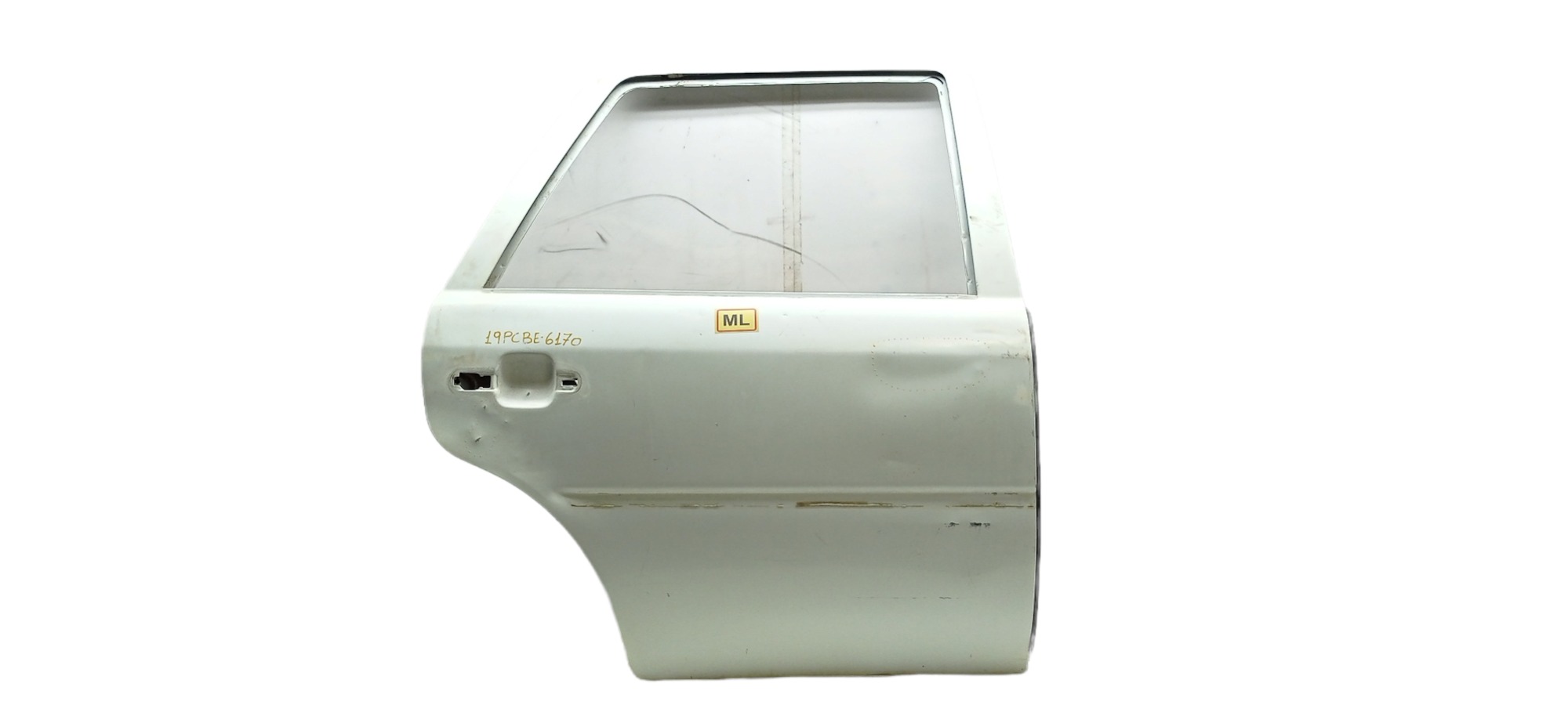 Porta Traseira Direita Vw Gol G2 1994-1999 P/ Recuperar Traseira Direito Branco 6