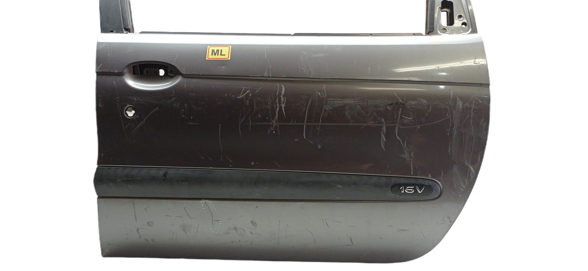 Porta Dianteira Direita Renault Scenic 2000 2001 P Recuperar Dianteira Direito Cinza-escuro 5
