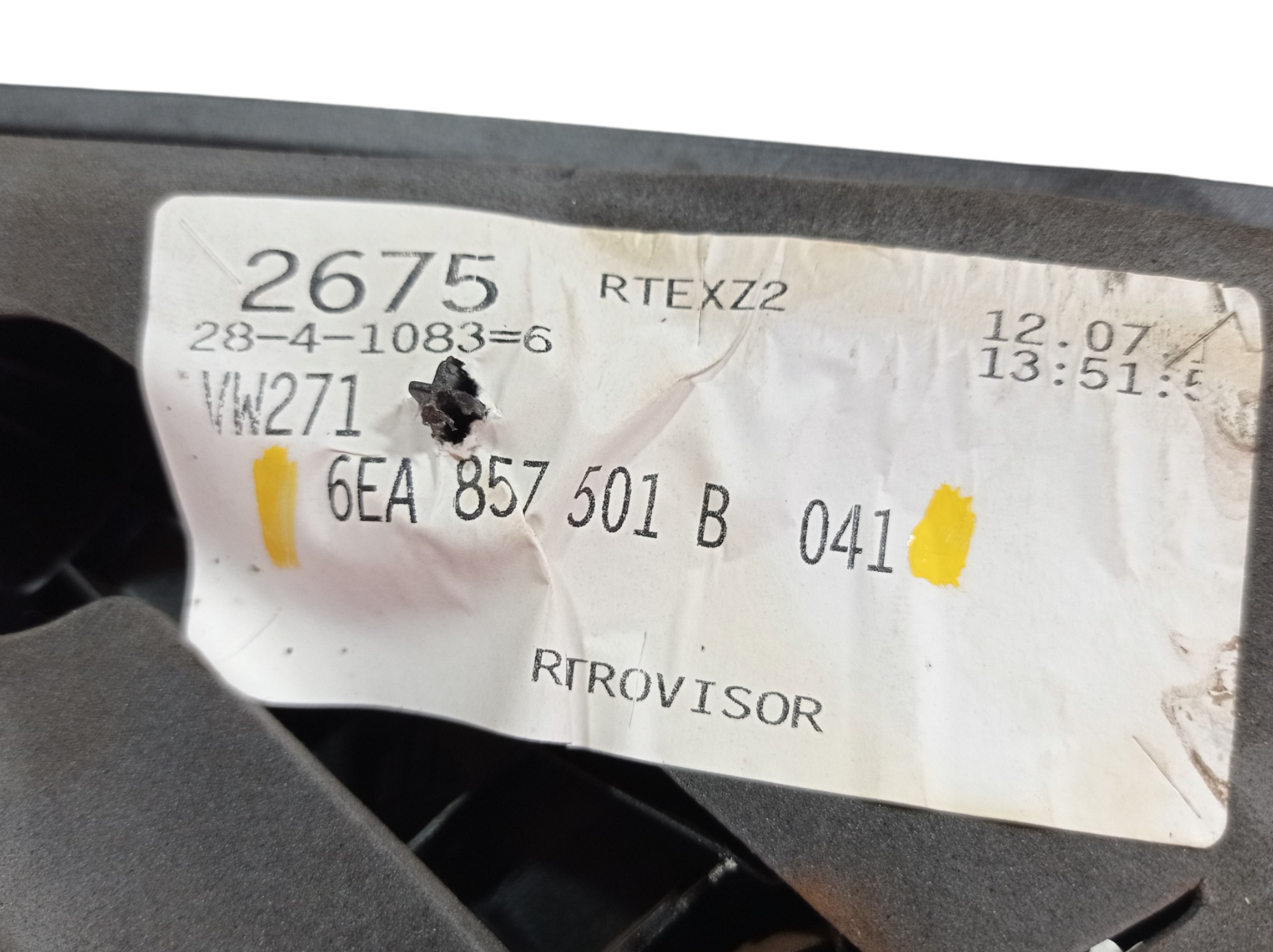 Retrovisor Esquerdo Vw Virtus 2017 A 2021 V559 6