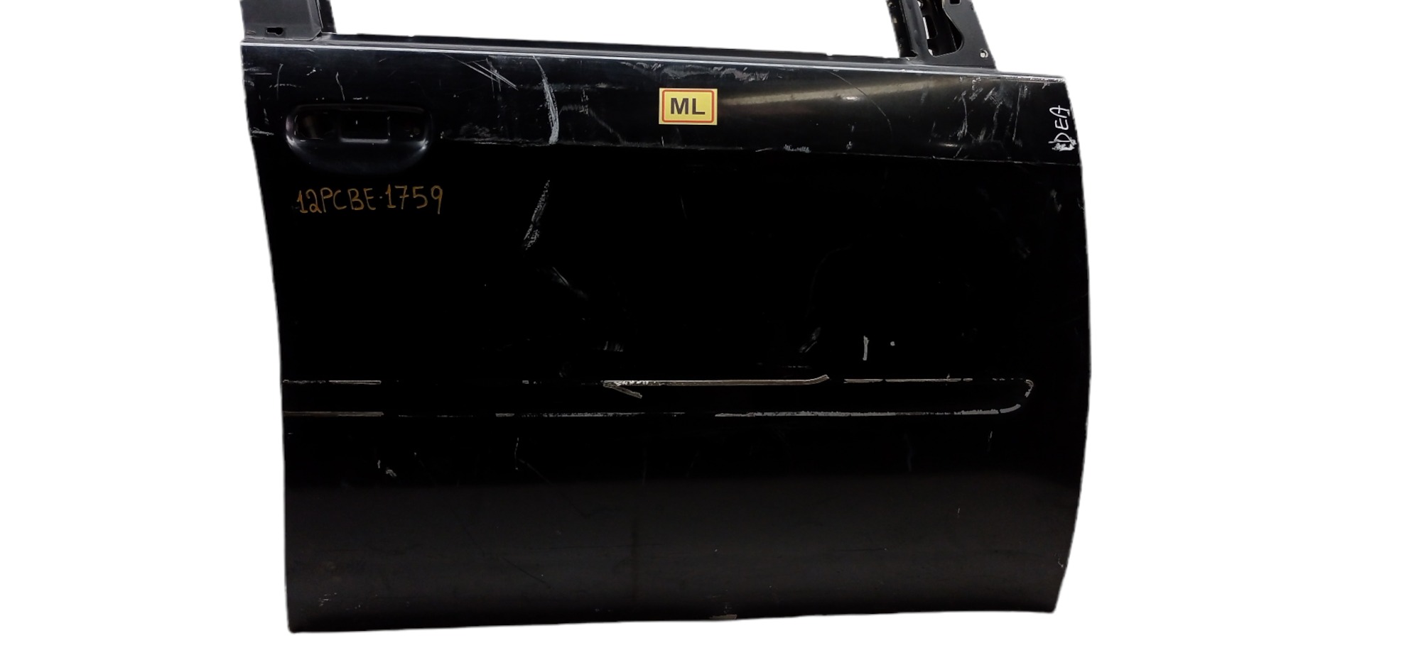 Porta Dianteira Direita Fiat Idea 2005 – Para Recuperar Dianteira Direito Preto 4