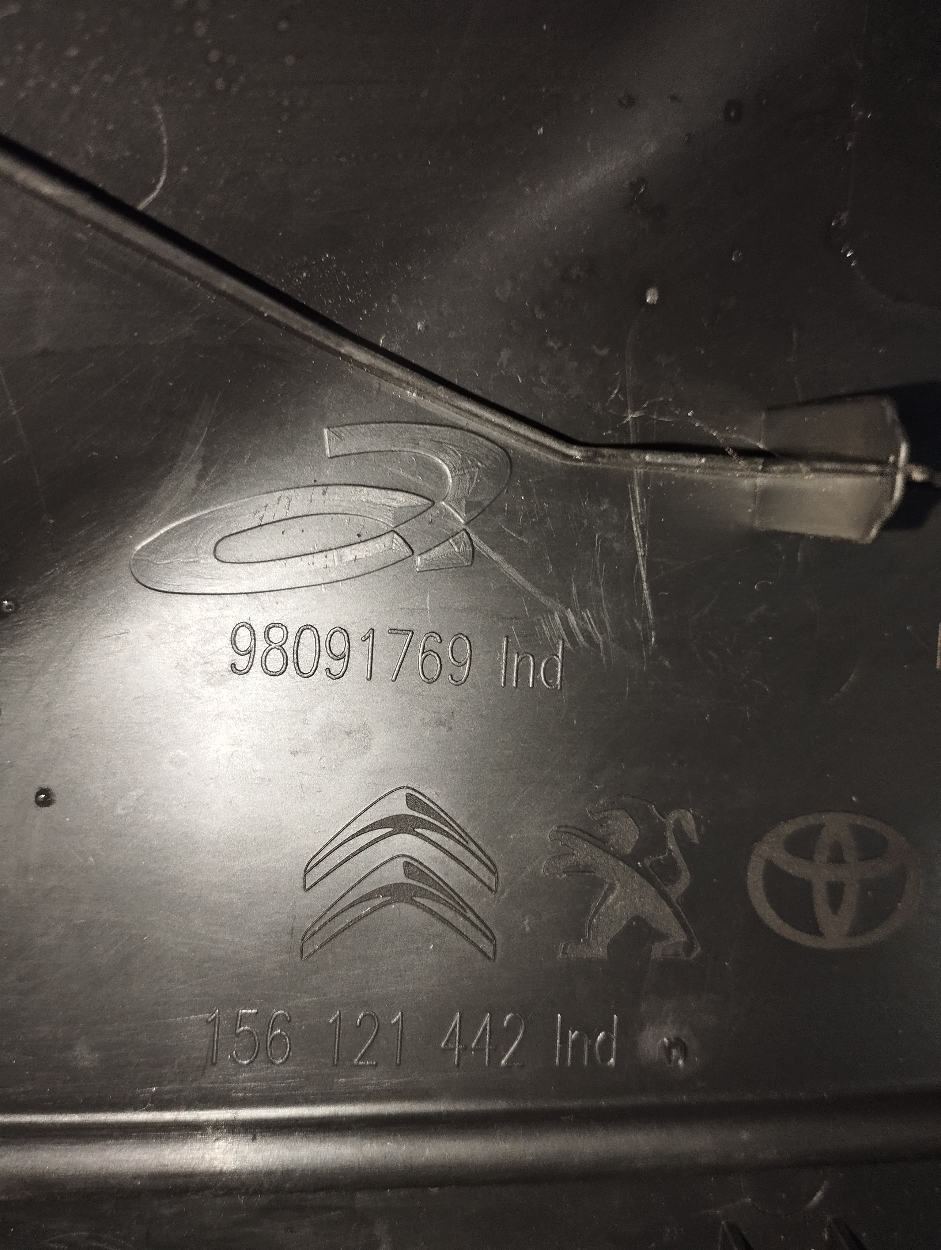 Moldura Maçaneta interna Dianteira Esquerda Peugeot Expert