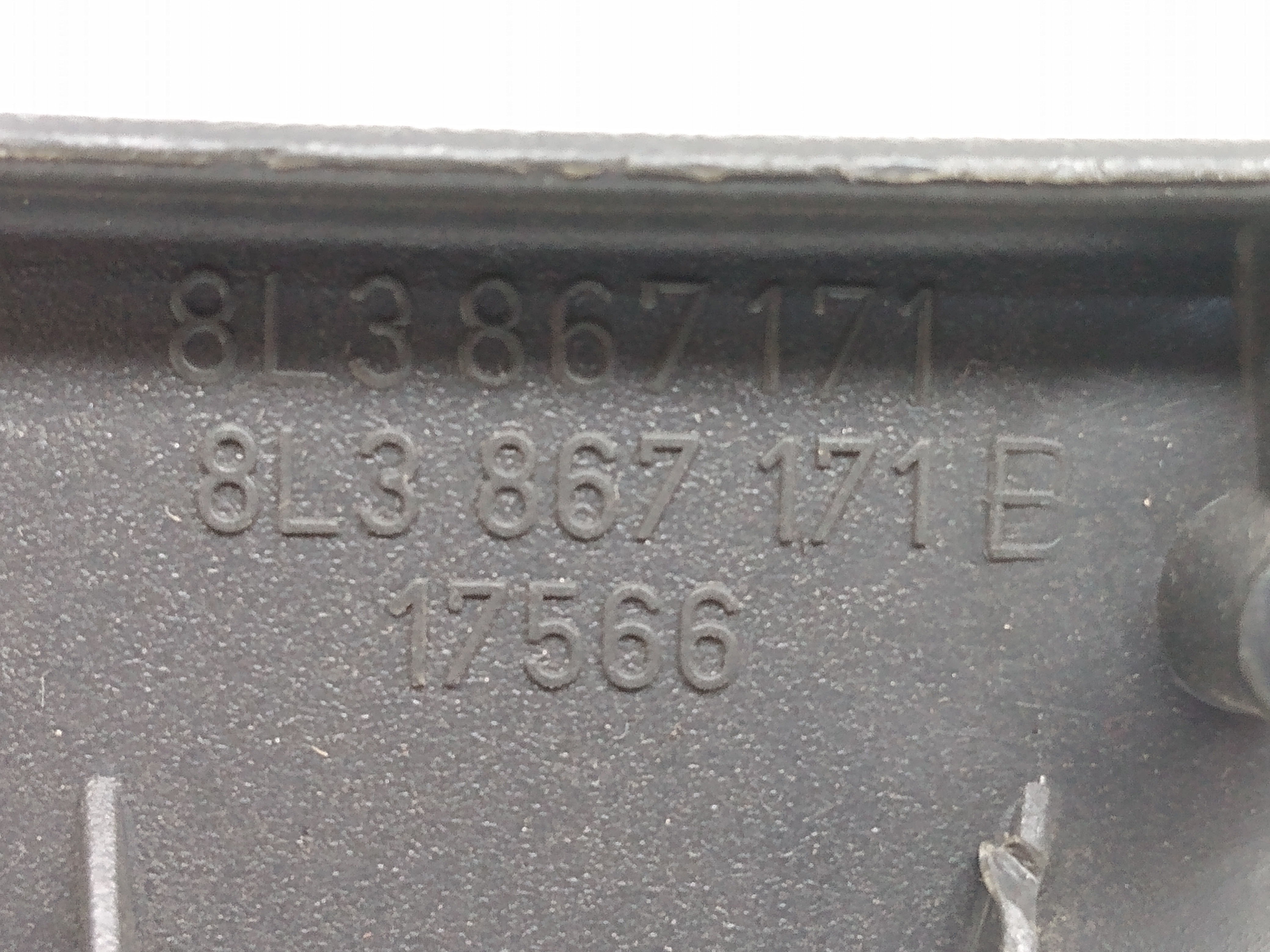 Moldura botão eletrico Diant LE Audi A3 2005 5