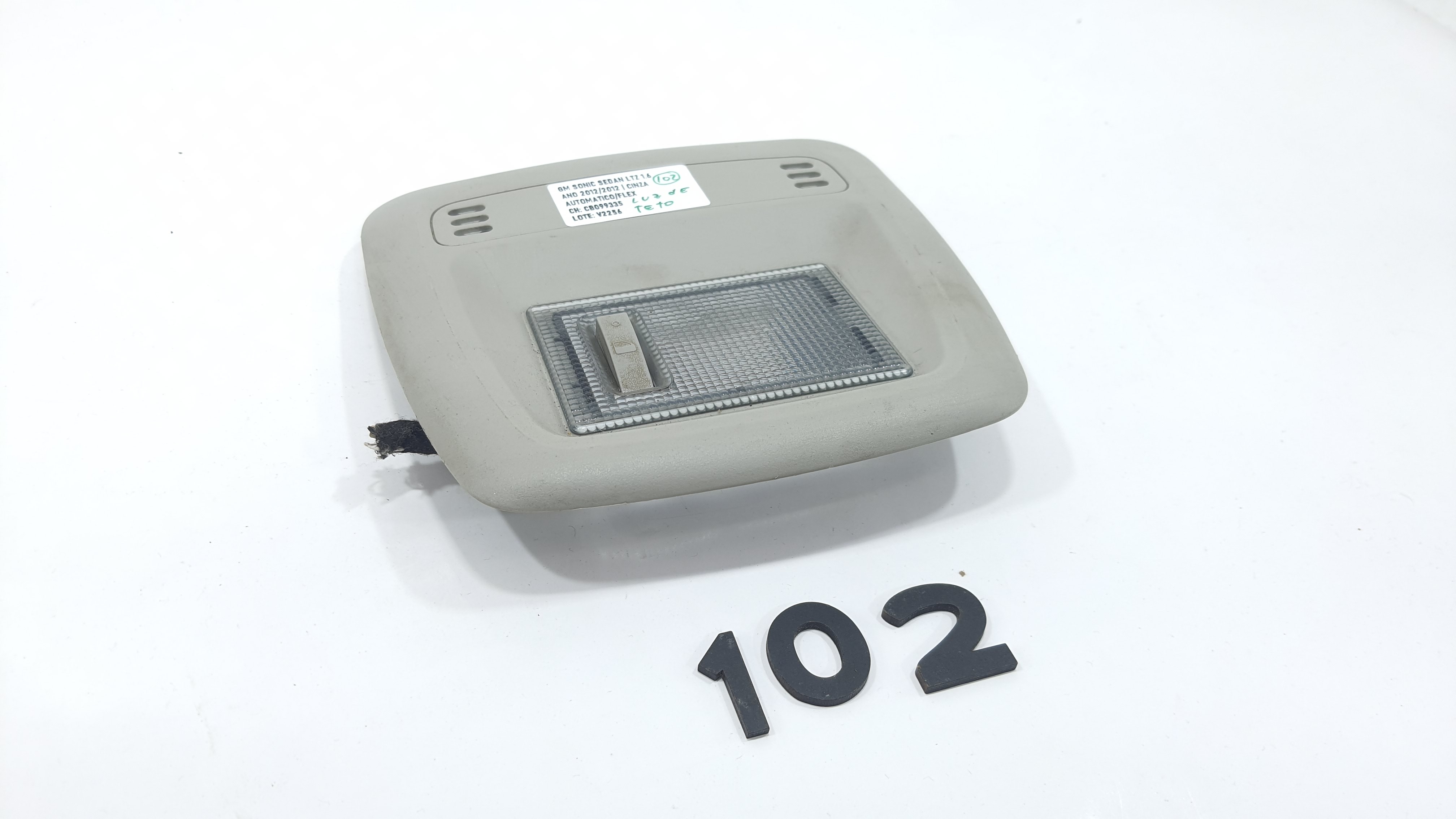 Luz De Teto Sonic Sedan Ltz 2012 V2256 5