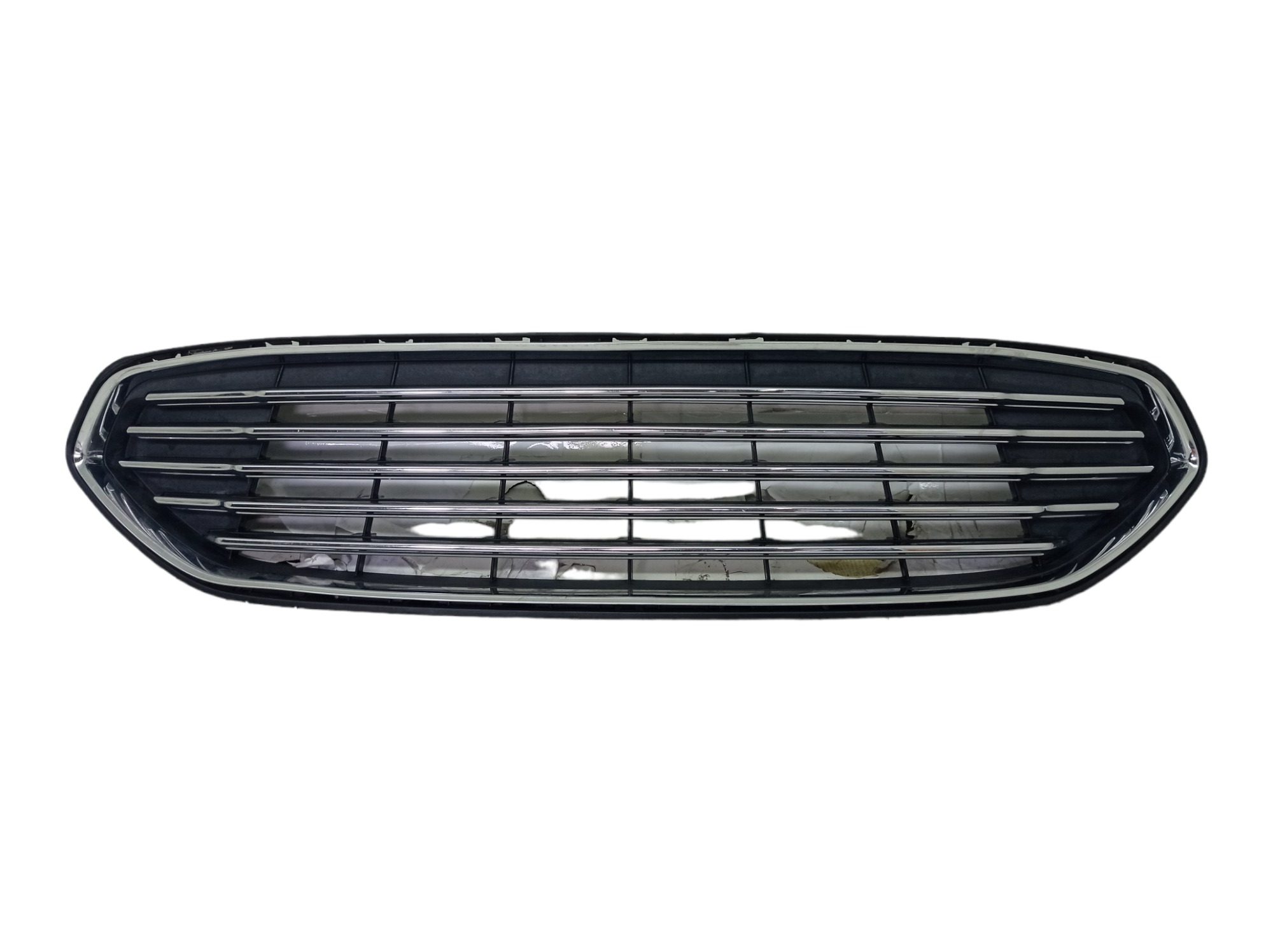 Grade Parachoque Superior Dianteira Ford Fusion 2016 Preto