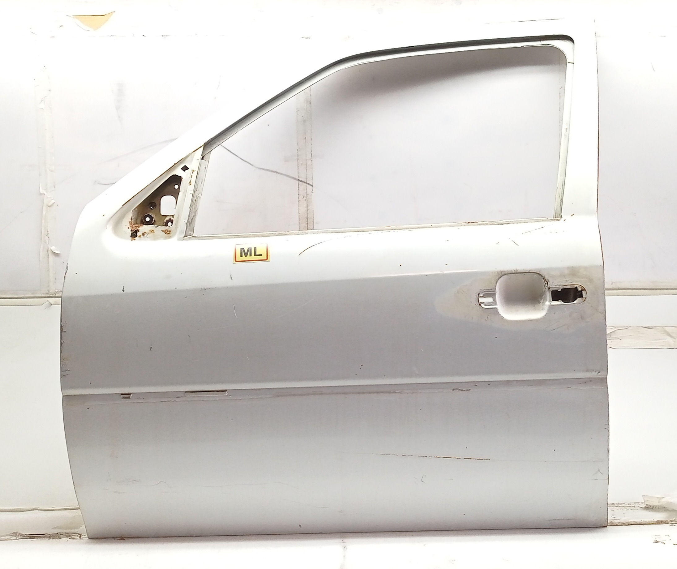 Porta Dianteira Esquerda Vw Gol G2 1994 1999 Para Recuperar Dianteira Esquerdo Branco 5