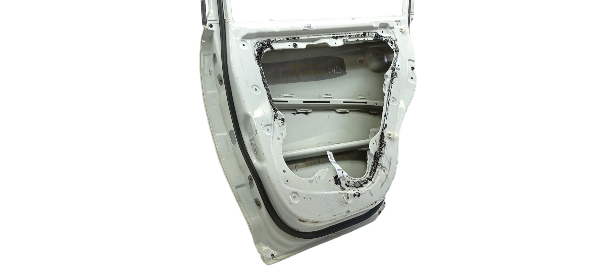 Porta Traseira Direita Kia Sportage 2012-2013 P/ Recuperar Traseira Direito Branco 7