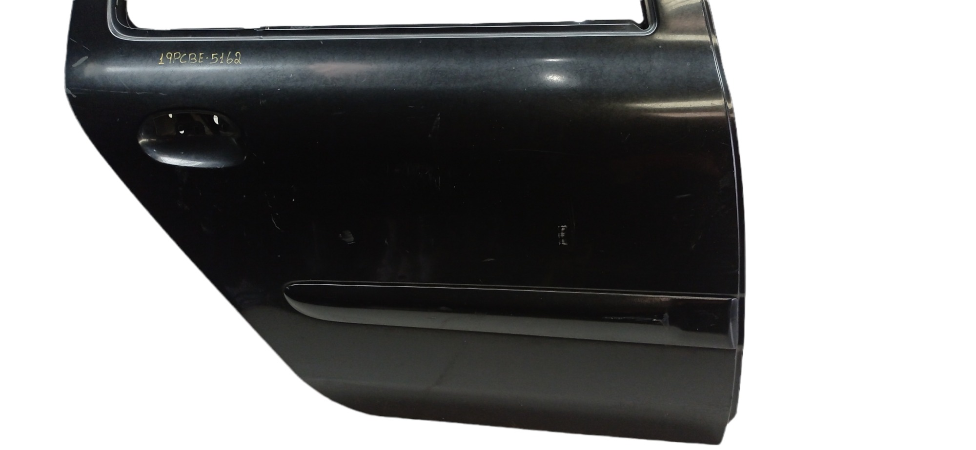 Porta Traseira Direita Renault Clio 2002-2003 P/ Recuperar Traseira Direita Preto 2