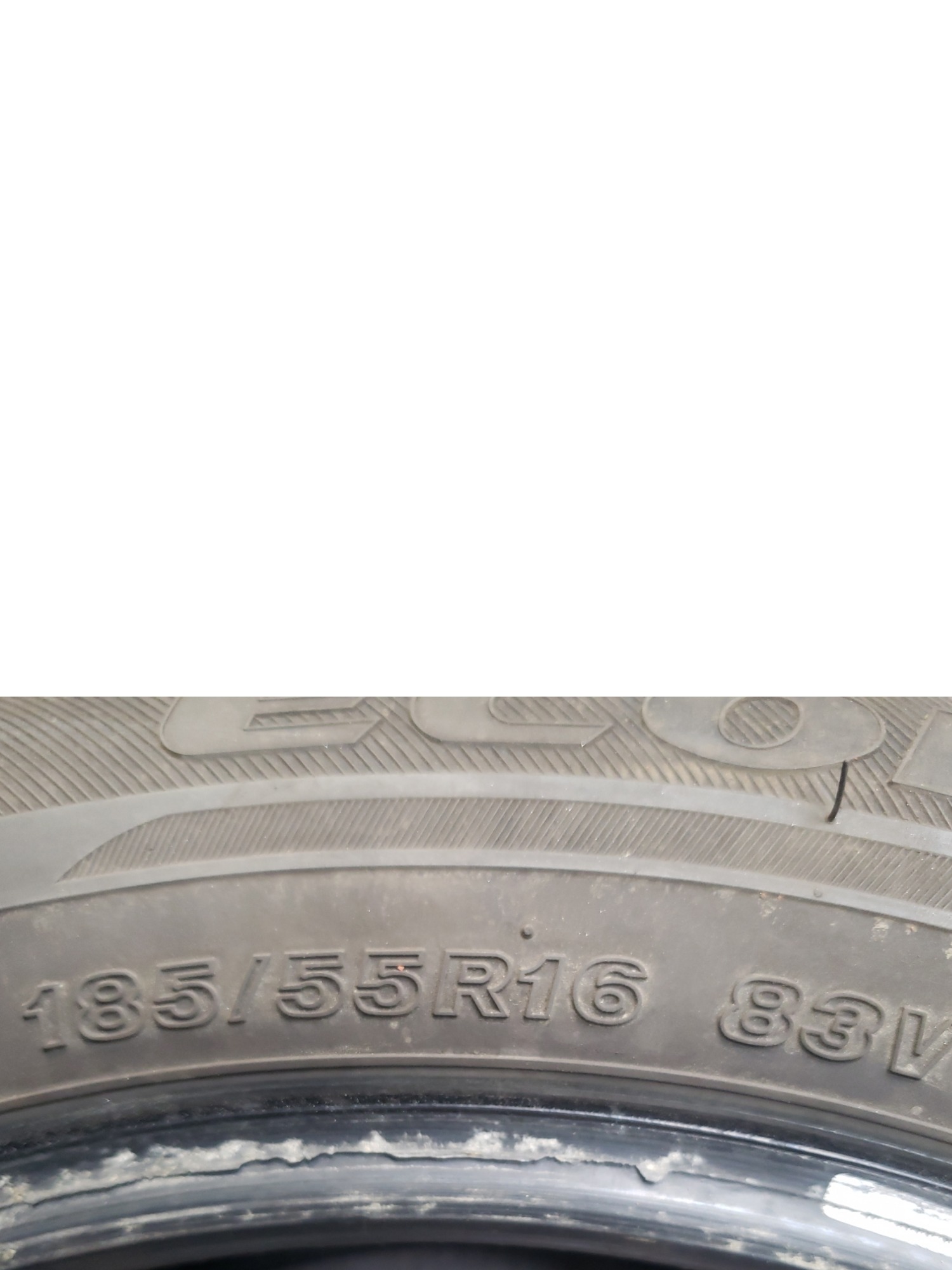 Pneu Usado 185 55 R16 Bridgestone  A1 5