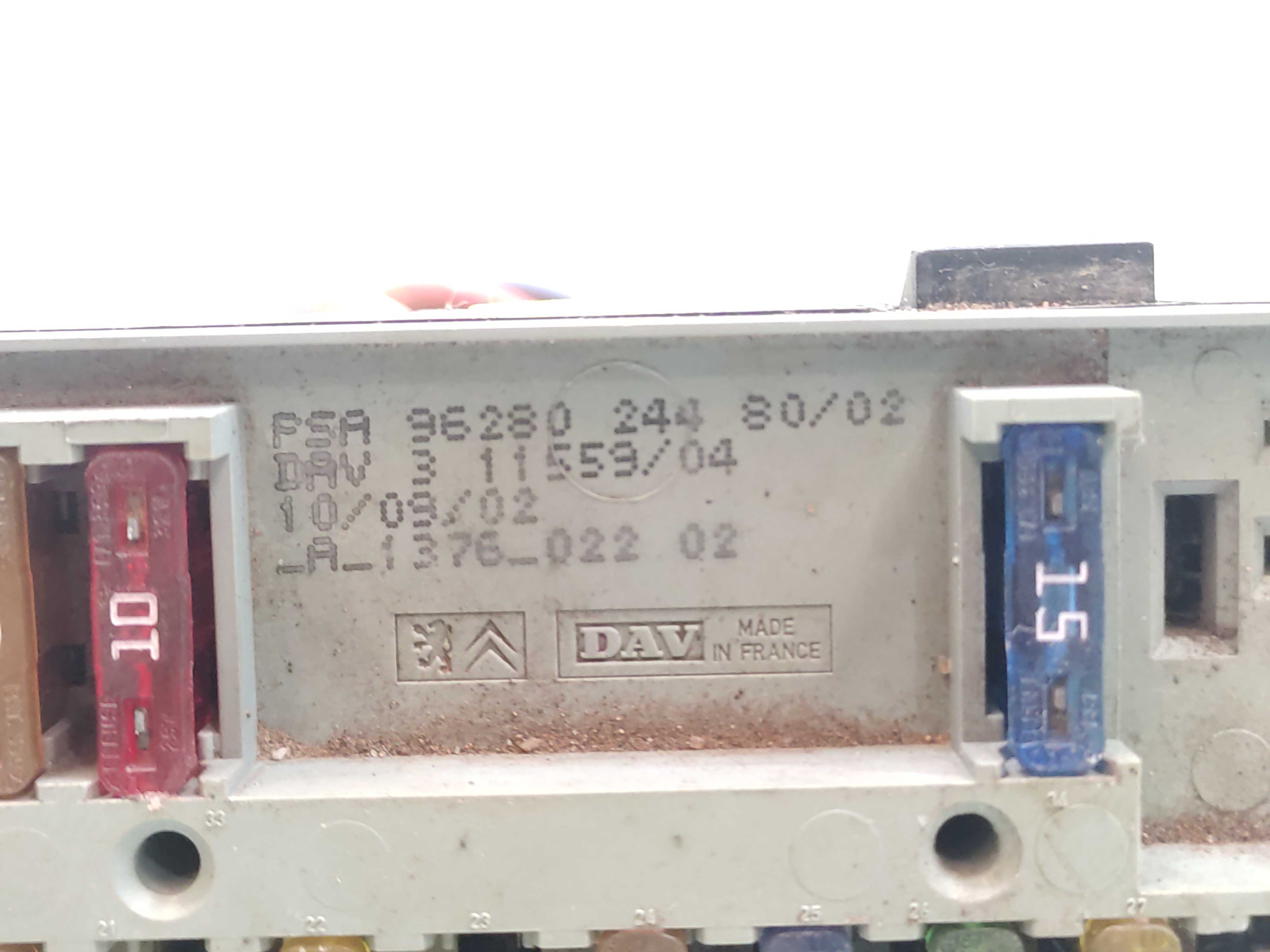 Caixa Fusível Externa Citroen Xsara Picasso 2.0 16v Mec 2005 8