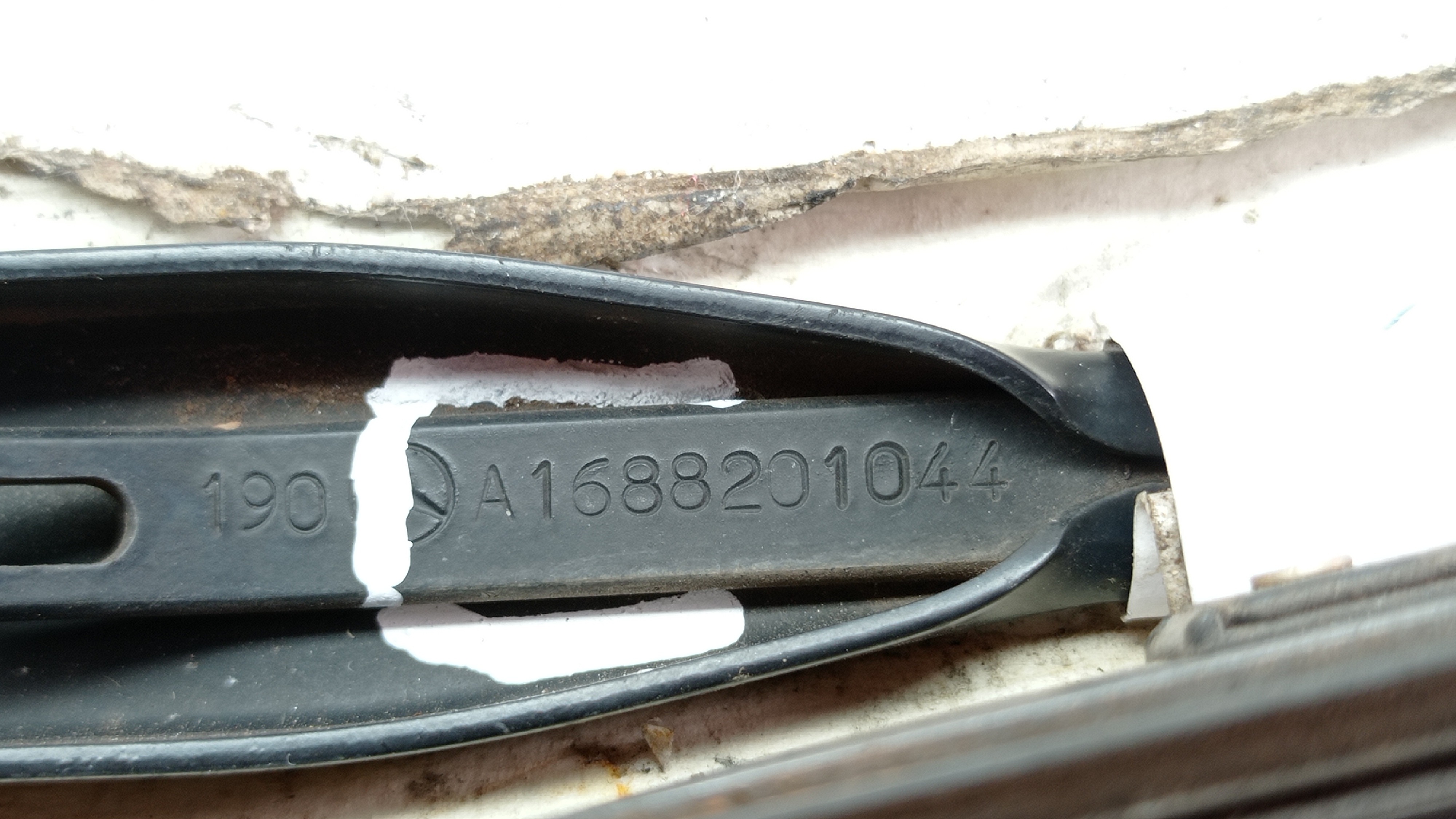 Haste Braço Limpador Traseiro Mercedes-benz Classe A 2002 6