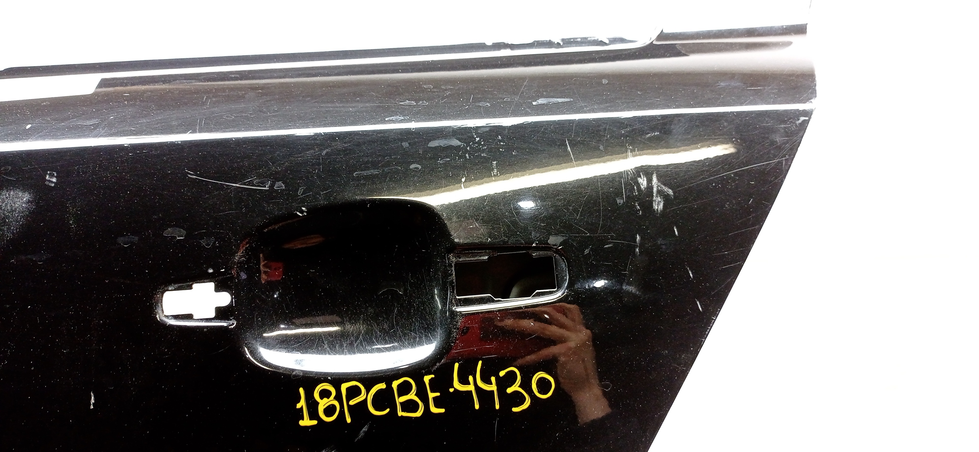 Porta Traseira Esquerda Gm Vectra 2009 2010 P/ Recuperar Traseira Esquerda Preto 9
