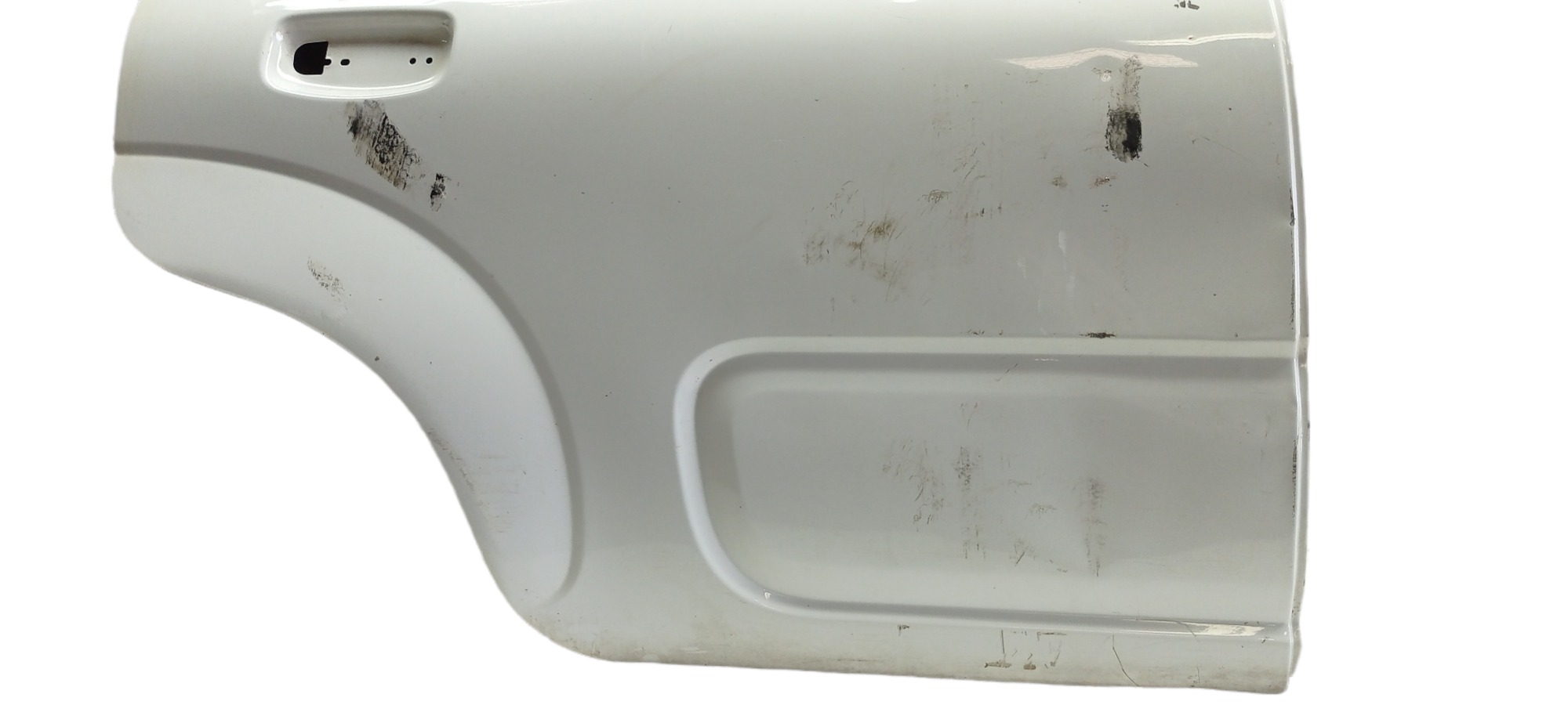 Porta Traseira Direita Fiat Uno 2015 Para Recuperar Traseira Direito Branco 3