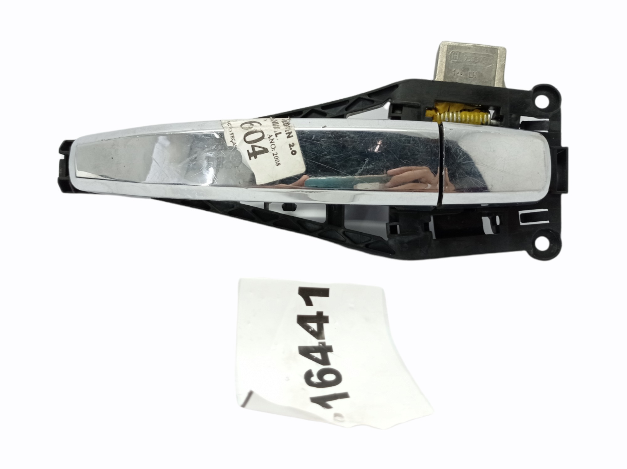 Maçaneta externa Tras/Esq GM Vectra 2008 93337370 c/ detalhe