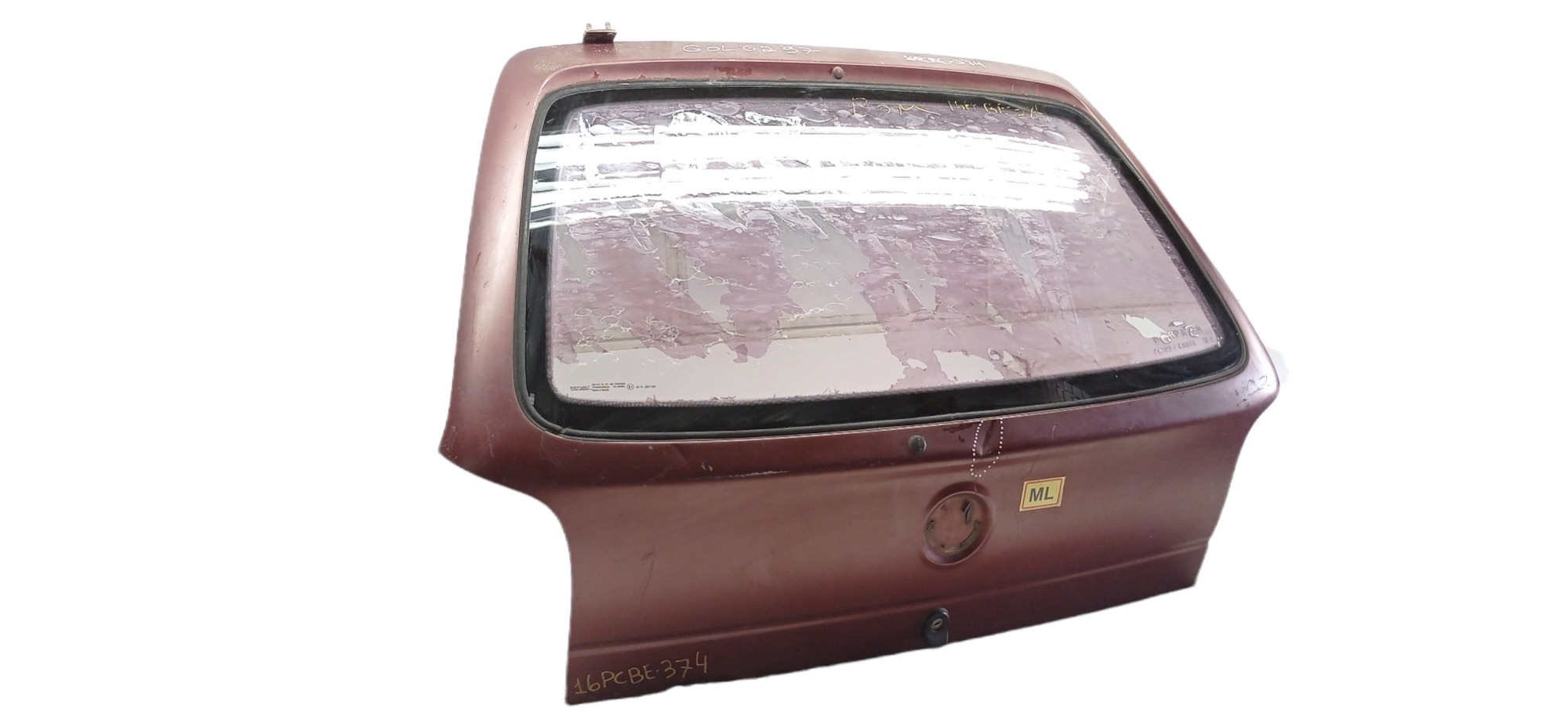 TAMPA PORTA MALAS GOL G2 1994  1999 PARA RECUPERAR