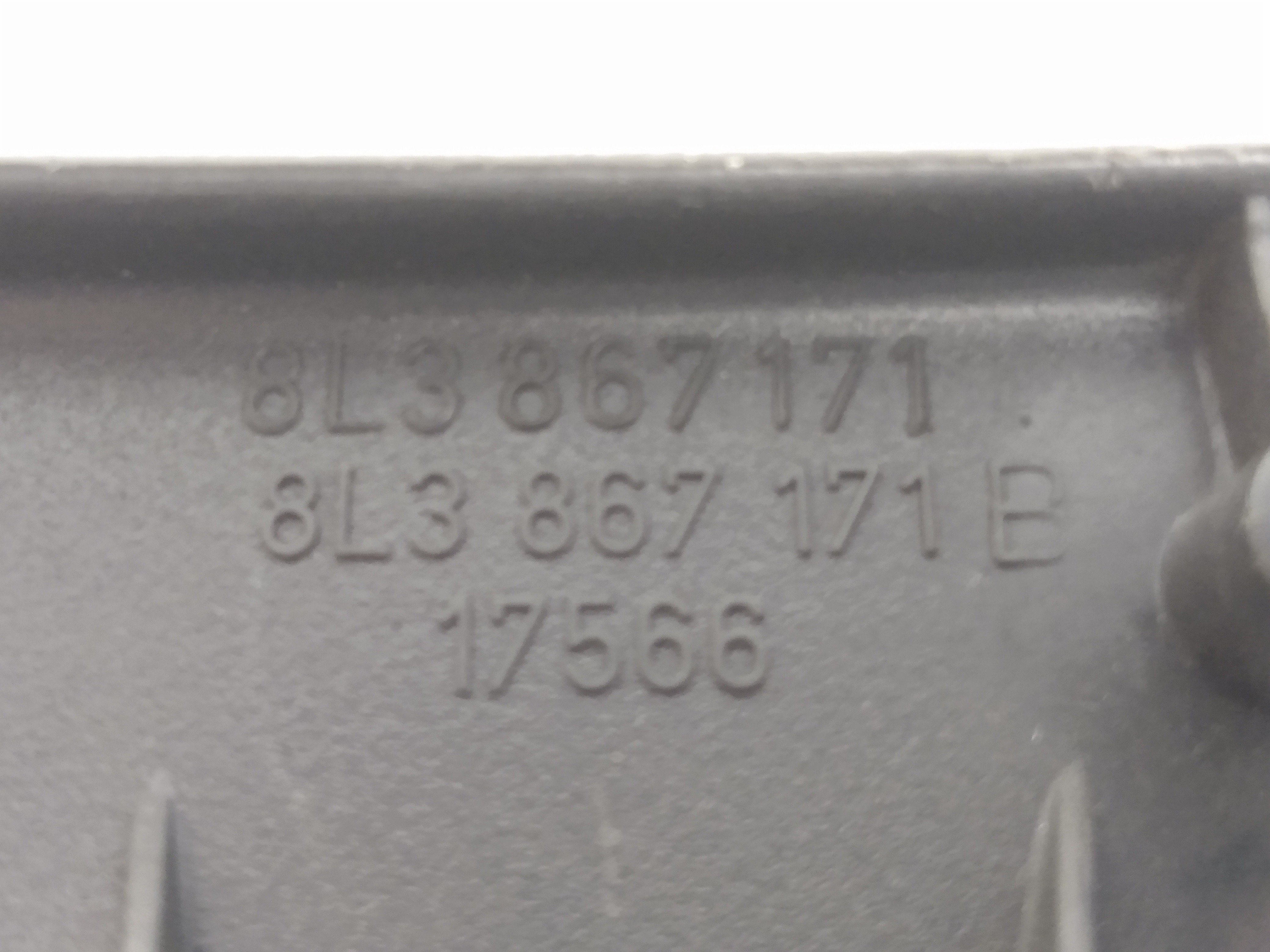 Moldura botão eletrico Esquerdo Audi A3 2001 2008 1