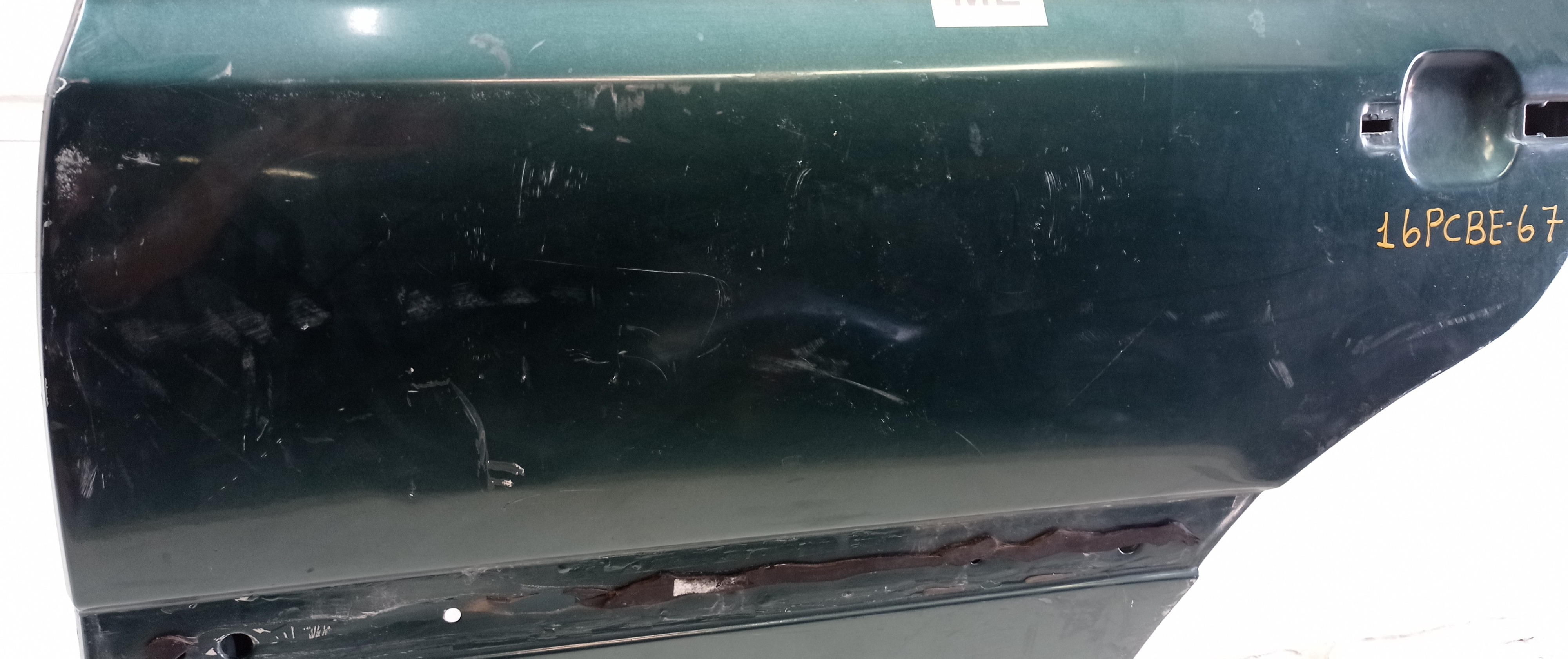 Porta Traseira Esquerda Volkswagen Golf 1996 Para Recuperar Traseira Esquerda Verde 3