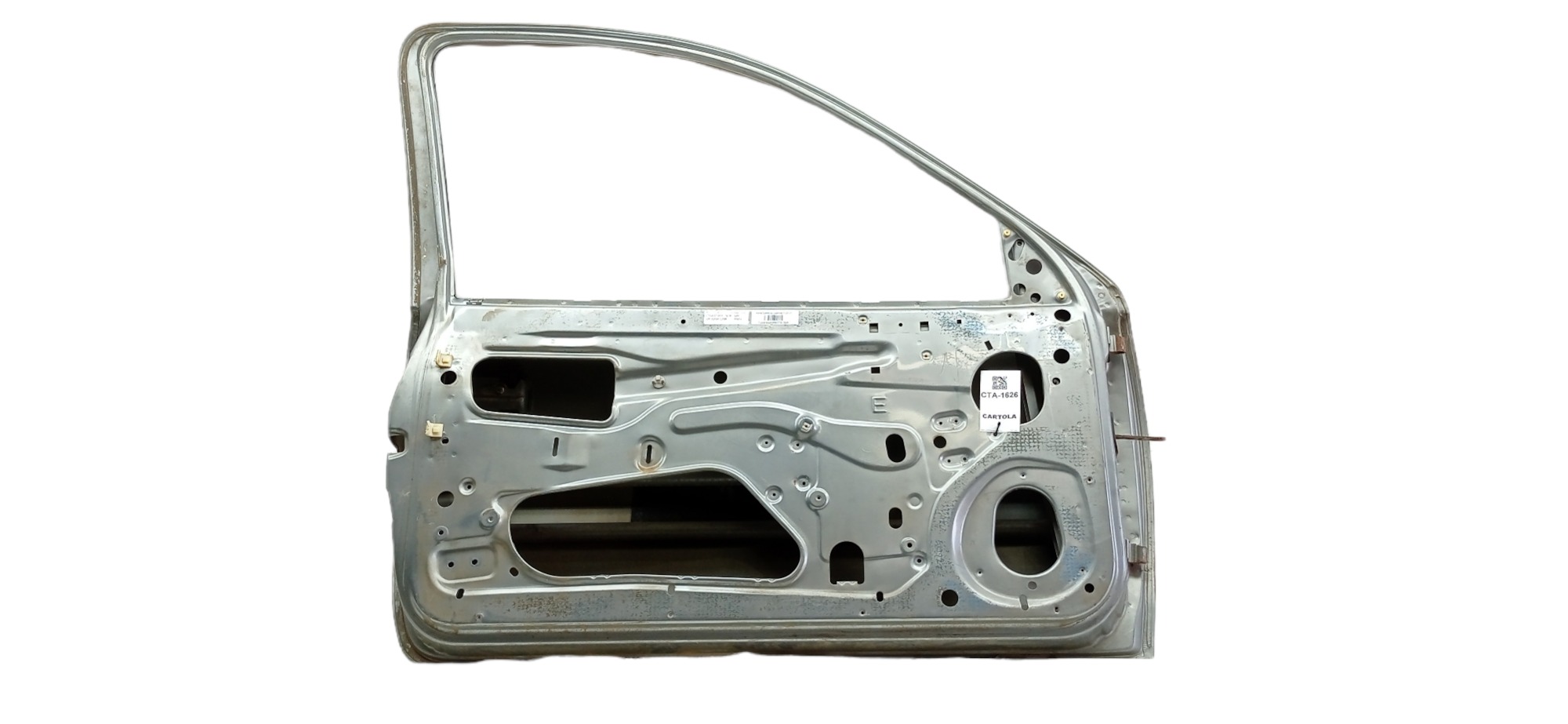 Porta Esquerda Chevrolet Corsa 1998 Para Recuperar Dianteira Esquerda Prateado 3
