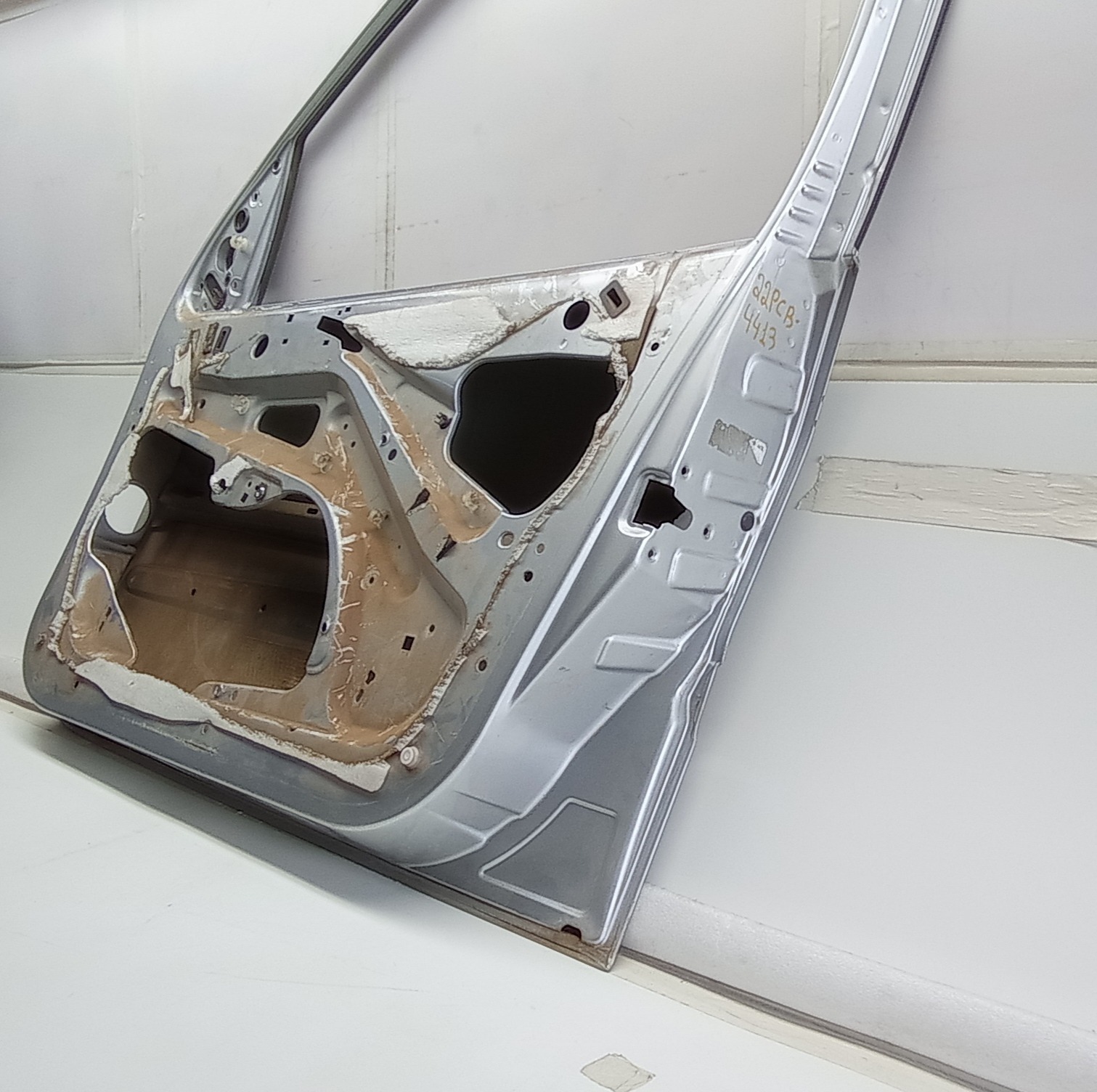 Porta Dianteira Direita Peugeot 207 2009 Para Recuperar Dianteira Direito Prateado 7