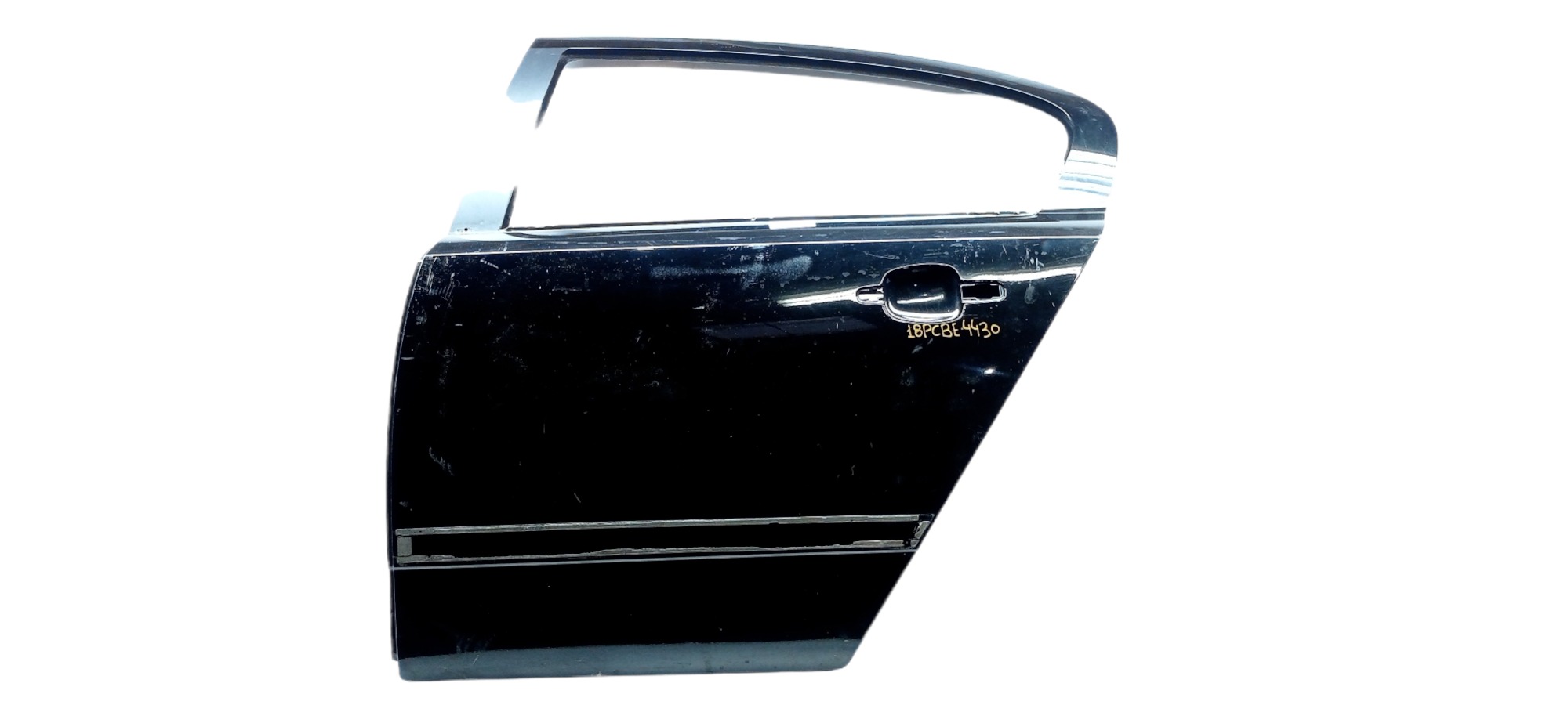 Porta Traseira Esquerda Gm Vectra 2009 2010 P/ Recuperar Traseira Esquerda Preto 6