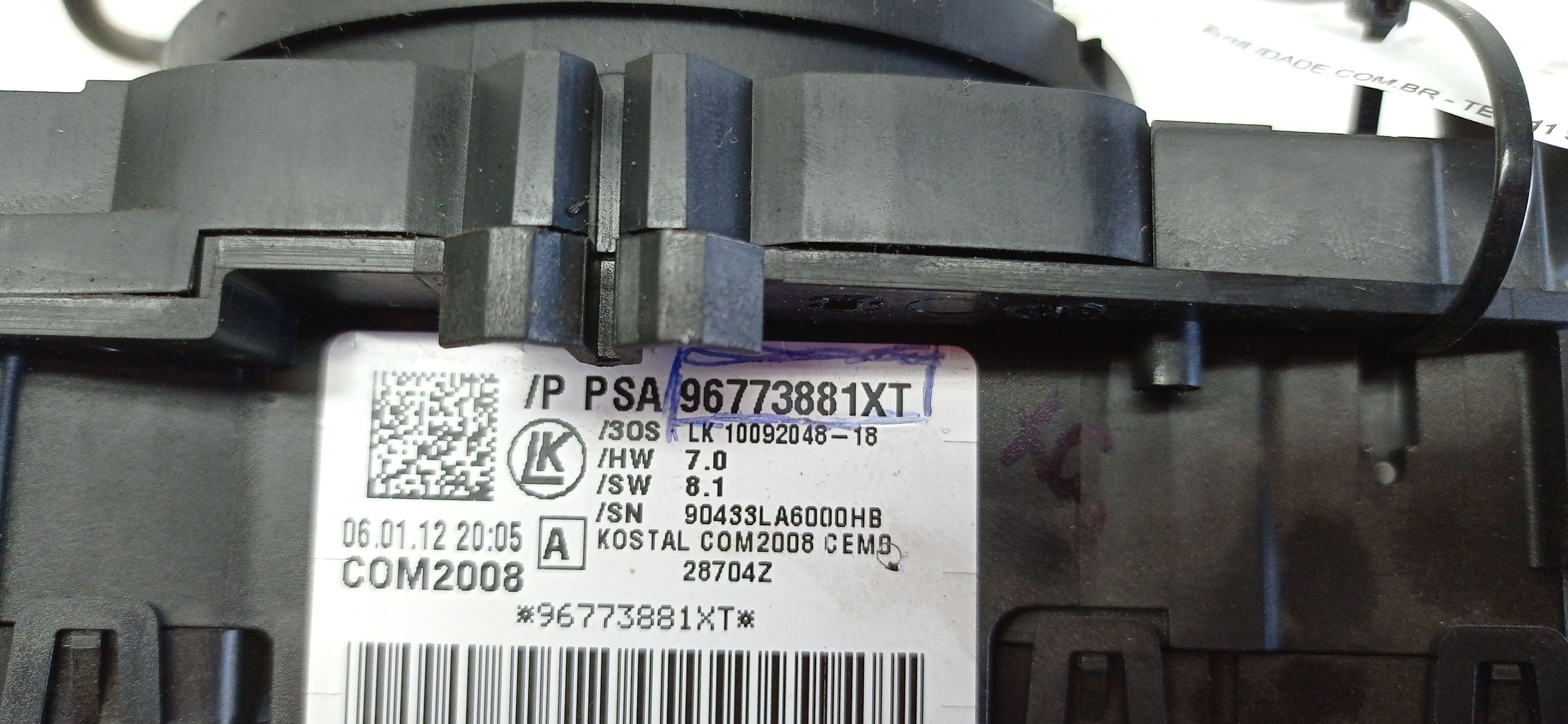 CHAVE SETA CITROEN DS3 2012 6