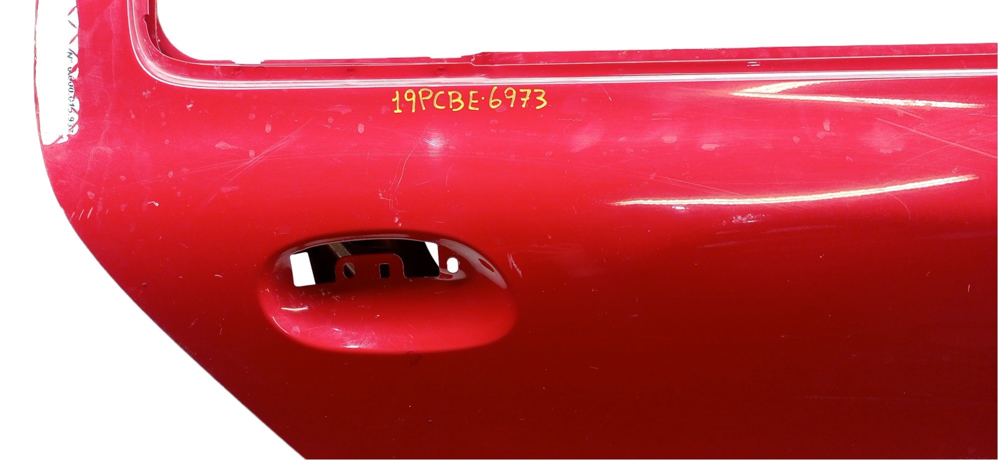 Porta Traseira Direita Renault Clio 2014 – 2015 P/ Recuperar Traseira Direita Vermelho 8