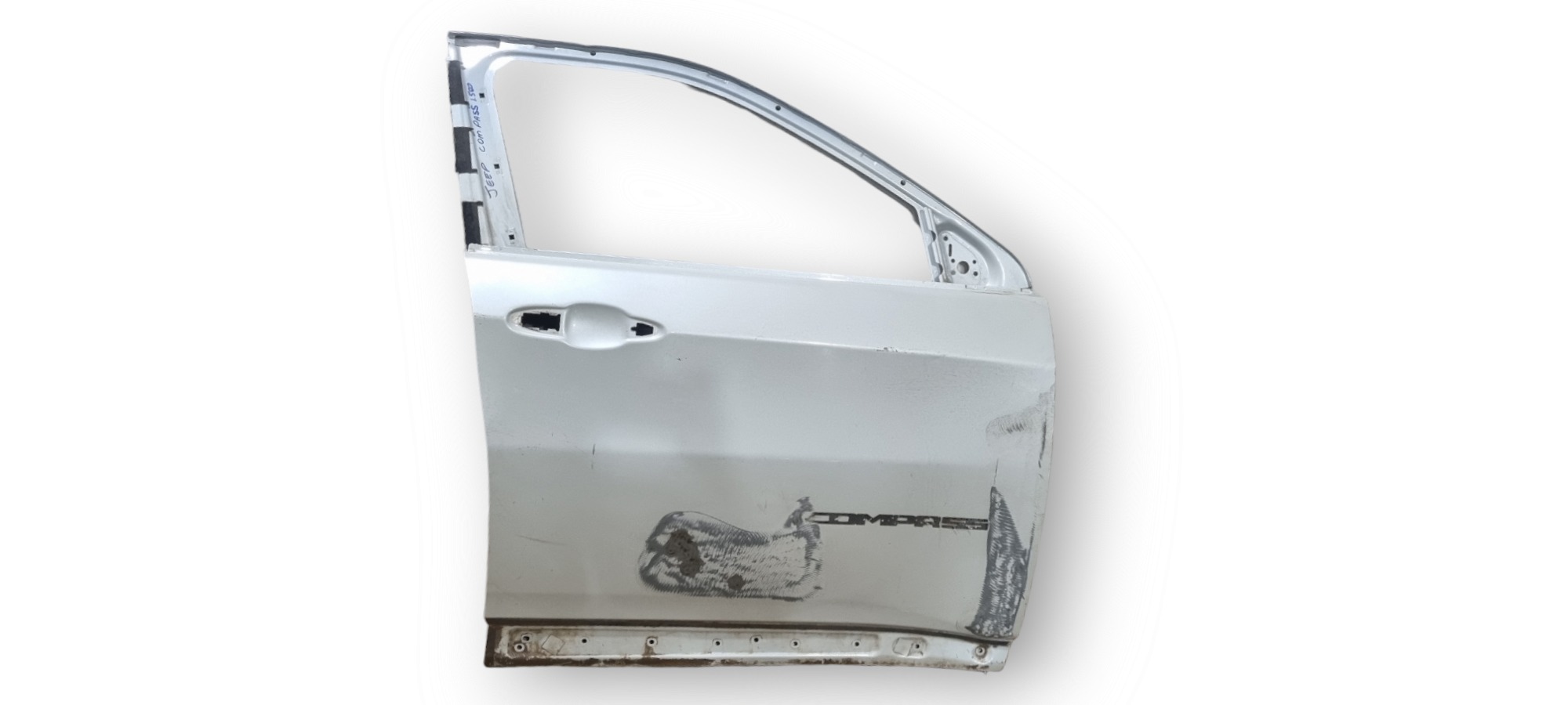 Porta Dianteira Direita Jeep Compass 2017 2018 2019 2020 Dianteira Direito Branco