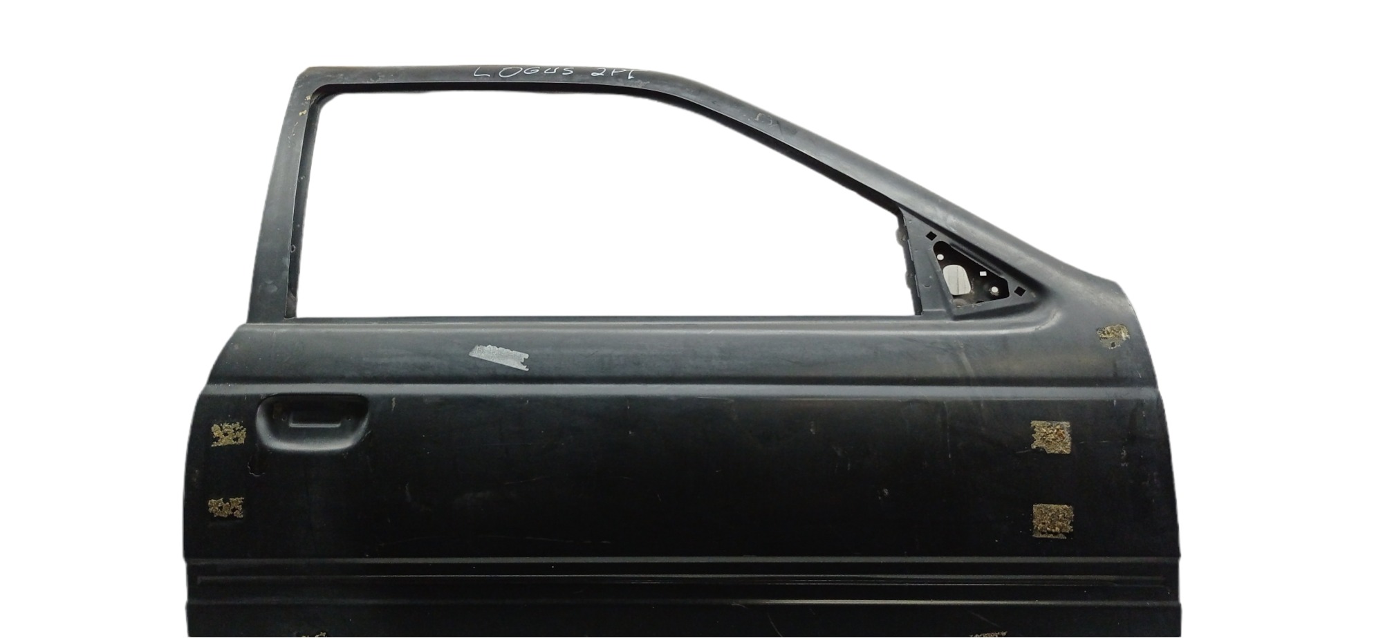 Porta Dianteiro Direita Vw Logus 1993 Para Recuperar Dianteira Direita Preto 6