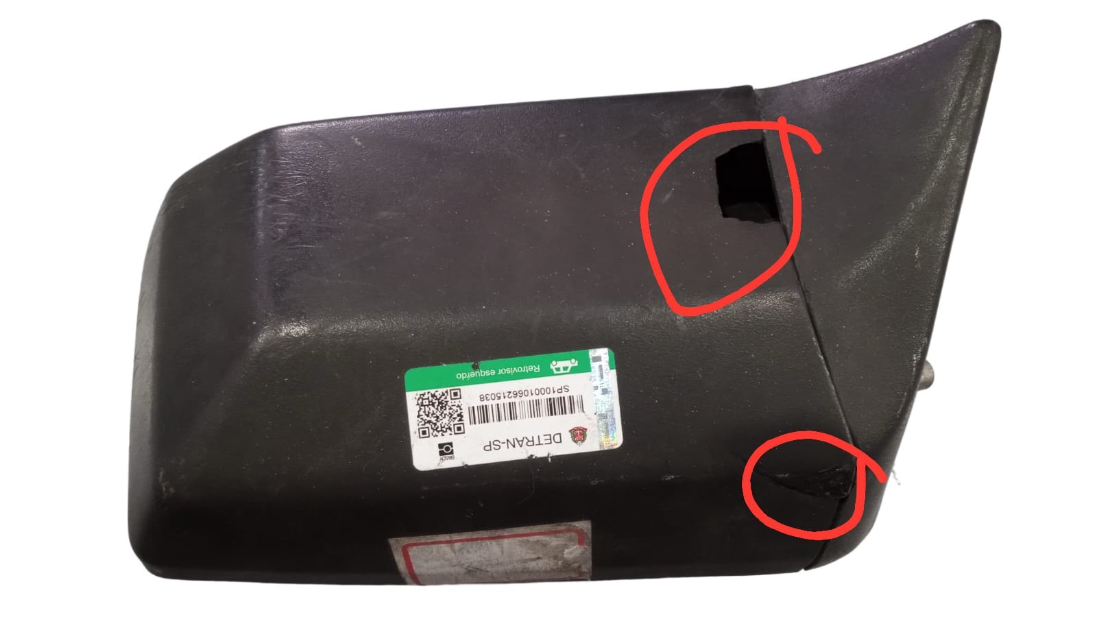 Retrovisor Le Vw Gol C/detalhe