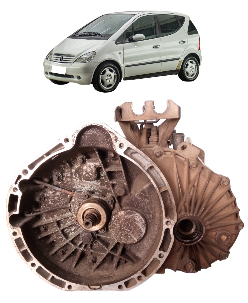 Caixa Marcha Cambio Manual Mercedes Classe A 160 190 99 2005
