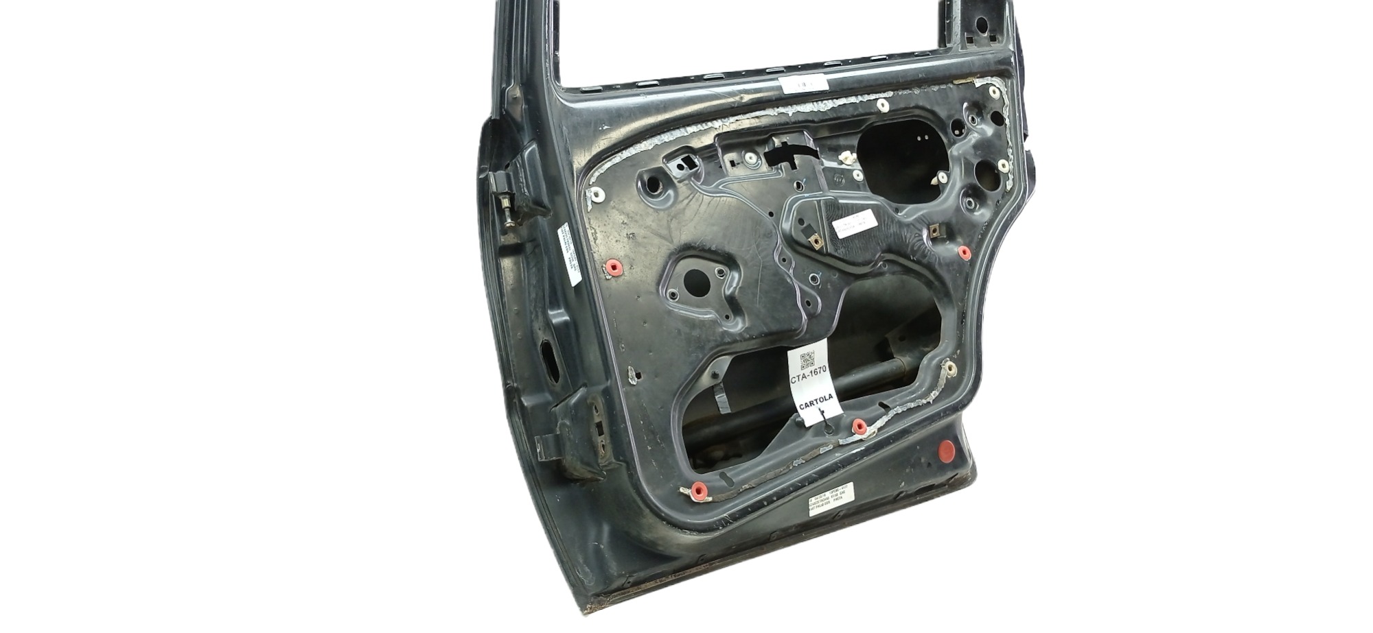 Porta Traseira Direita Fiat Palio 1997 – 1998 Para Recuperar Traseira Direito Preto 6