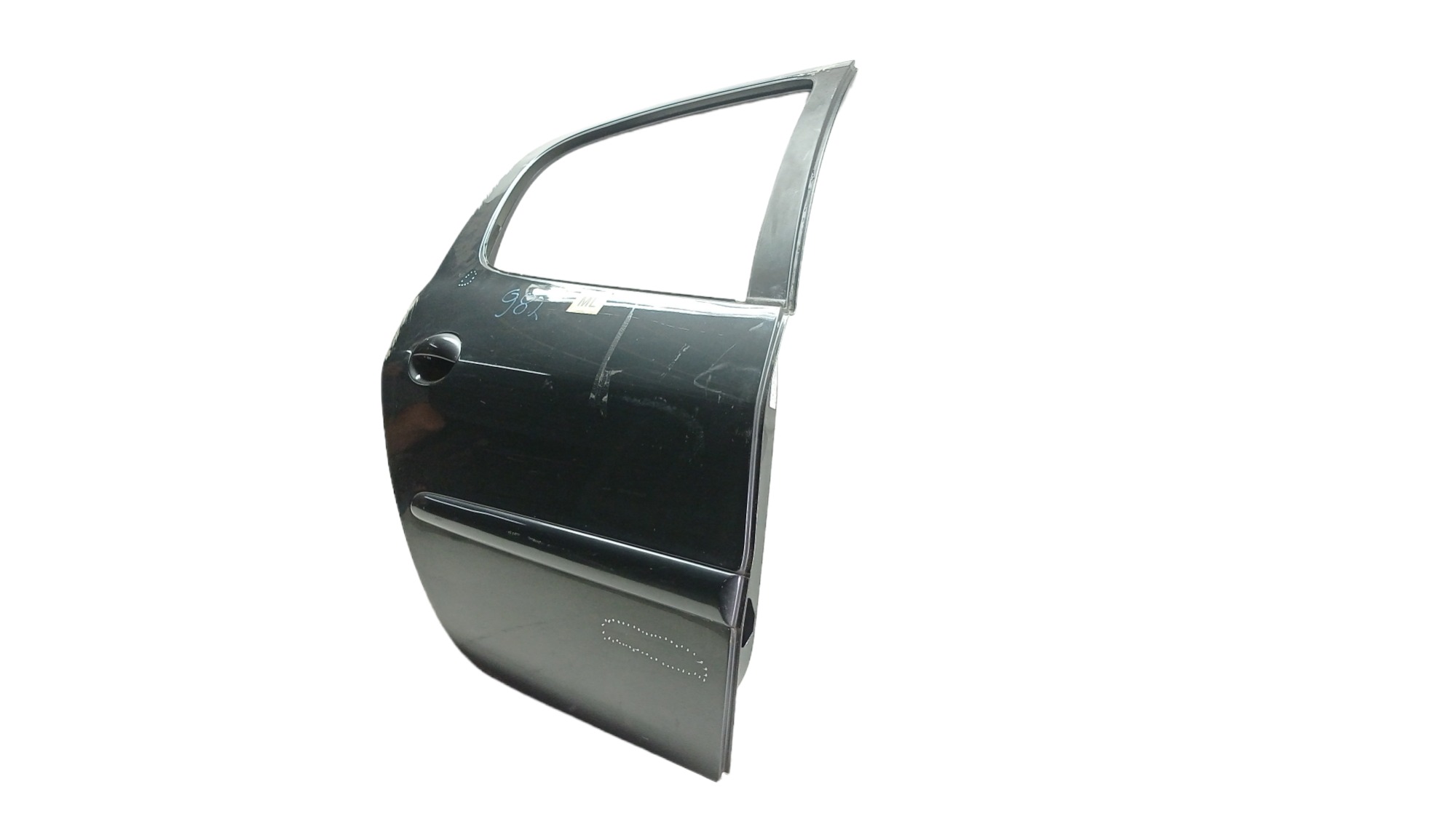 Porta Traseira Direita Peugeot 207 Ano 2011 Para Recuperar Traseira Direita Cinza 5