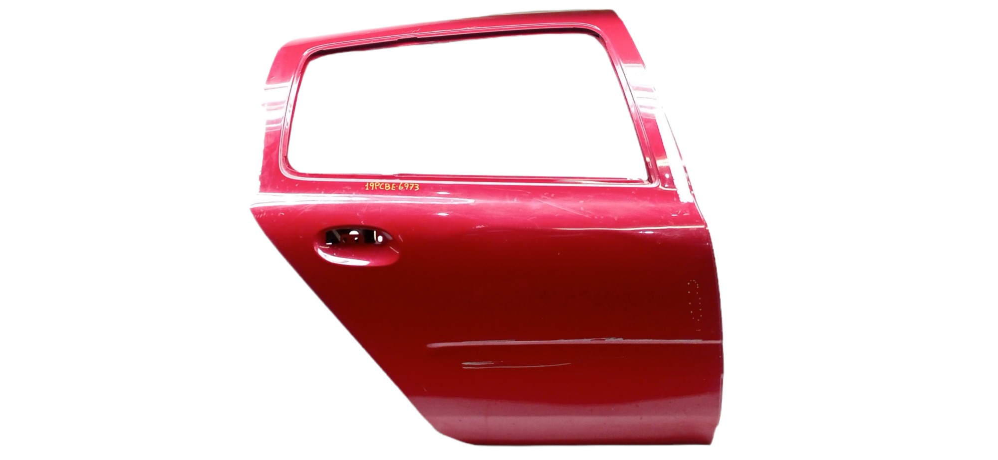 Porta Traseira Direita Renault Clio 2014 – 2015 P/ Recuperar Traseira Direita Vermelho 6