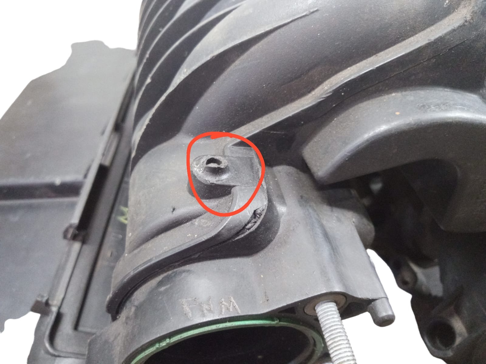 Coletor Admissao Peugeot 206 307 1.6 16v Concertar Bico