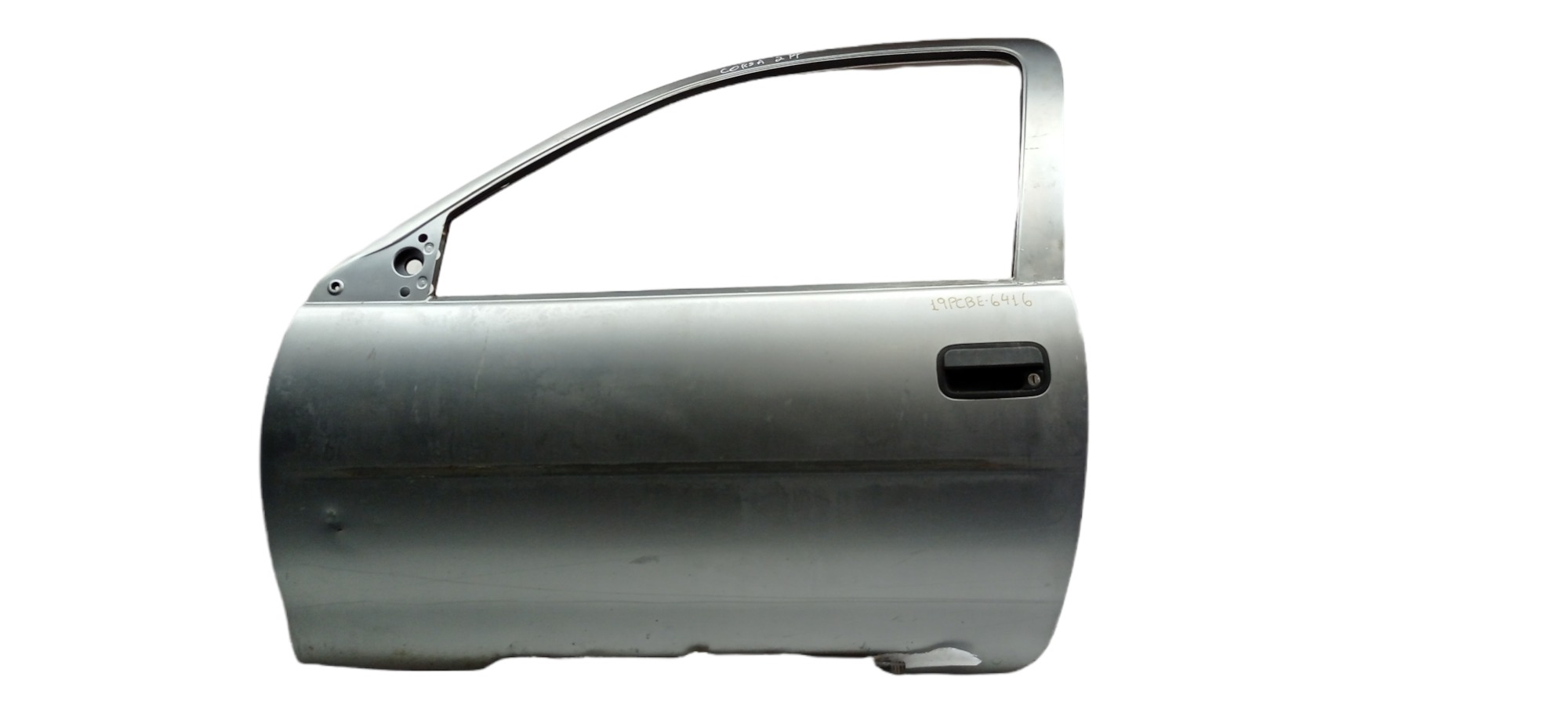 Porta Esquerda Chevrolet Corsa 1998 Para Recuperar Dianteira Esquerda Prateado 4