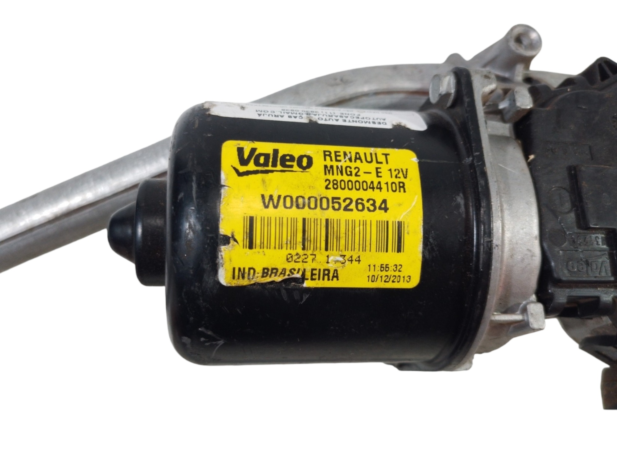 Motor Limpador Parabrisa Renault Logan 2013 2014 2015 2016 3