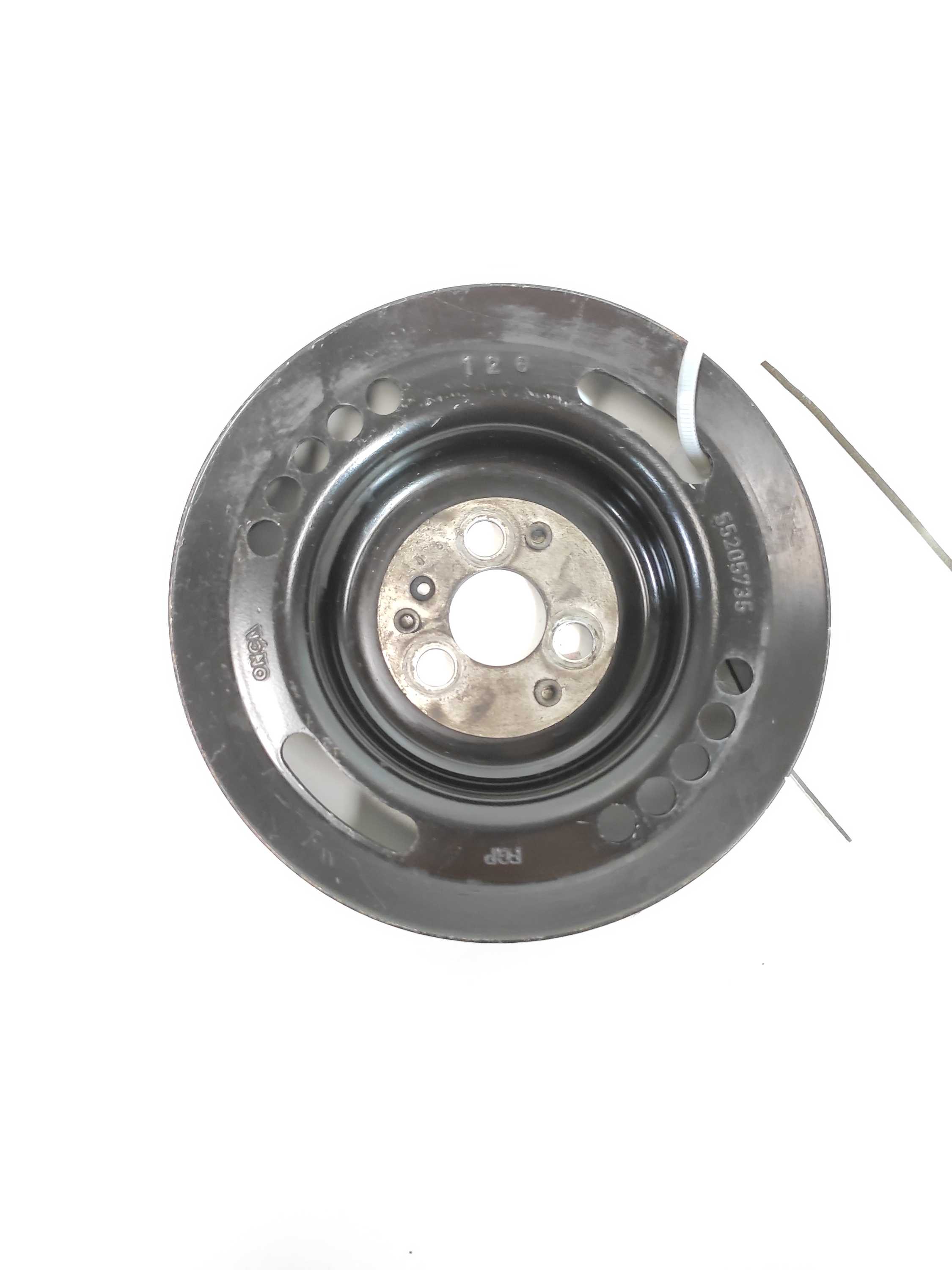 Polia Viabrequim Motor Fiat Uno Palio Fire 1.0 2006 Sem Ar 3