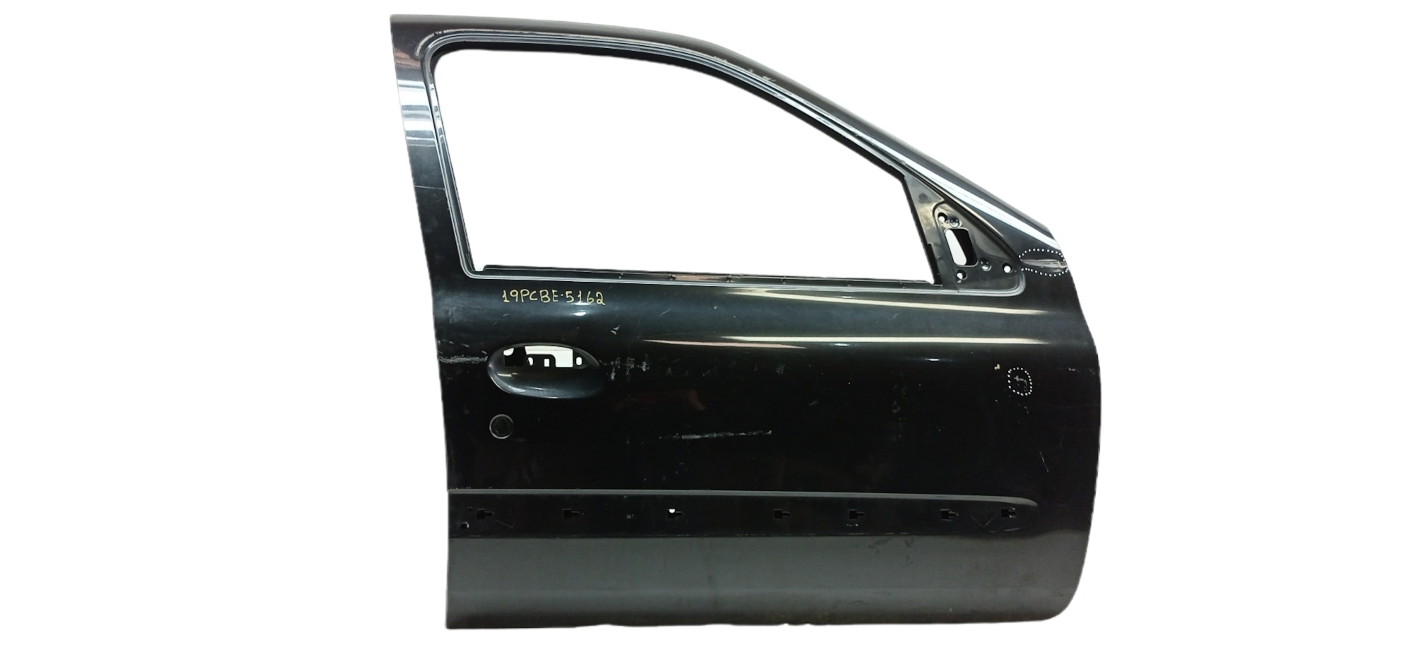 Porta Dianteira Direita Renault Clio 2002-2003 P/ Recuperar Dianteira Direito Preto 2