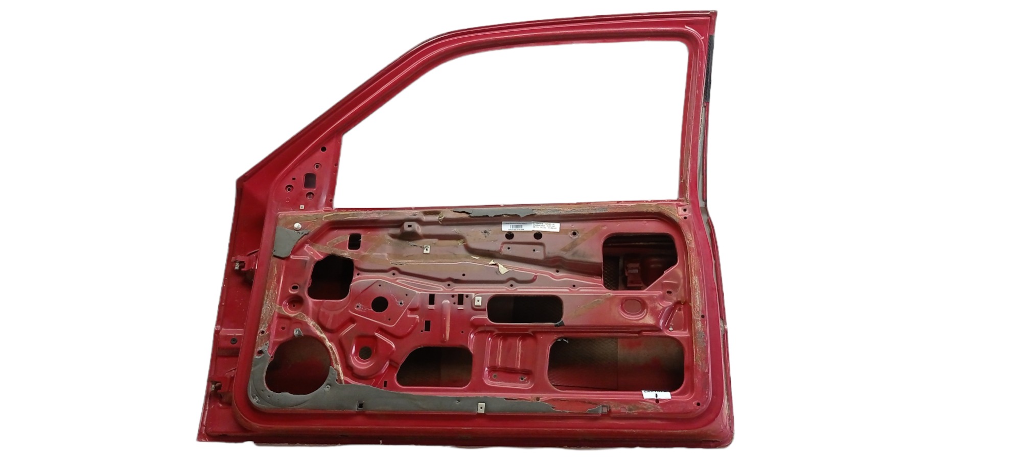 Porta Direita Vw Gol G2 1996 A 2002 P/ Recuperar Dianteira Direito Vermelho 4