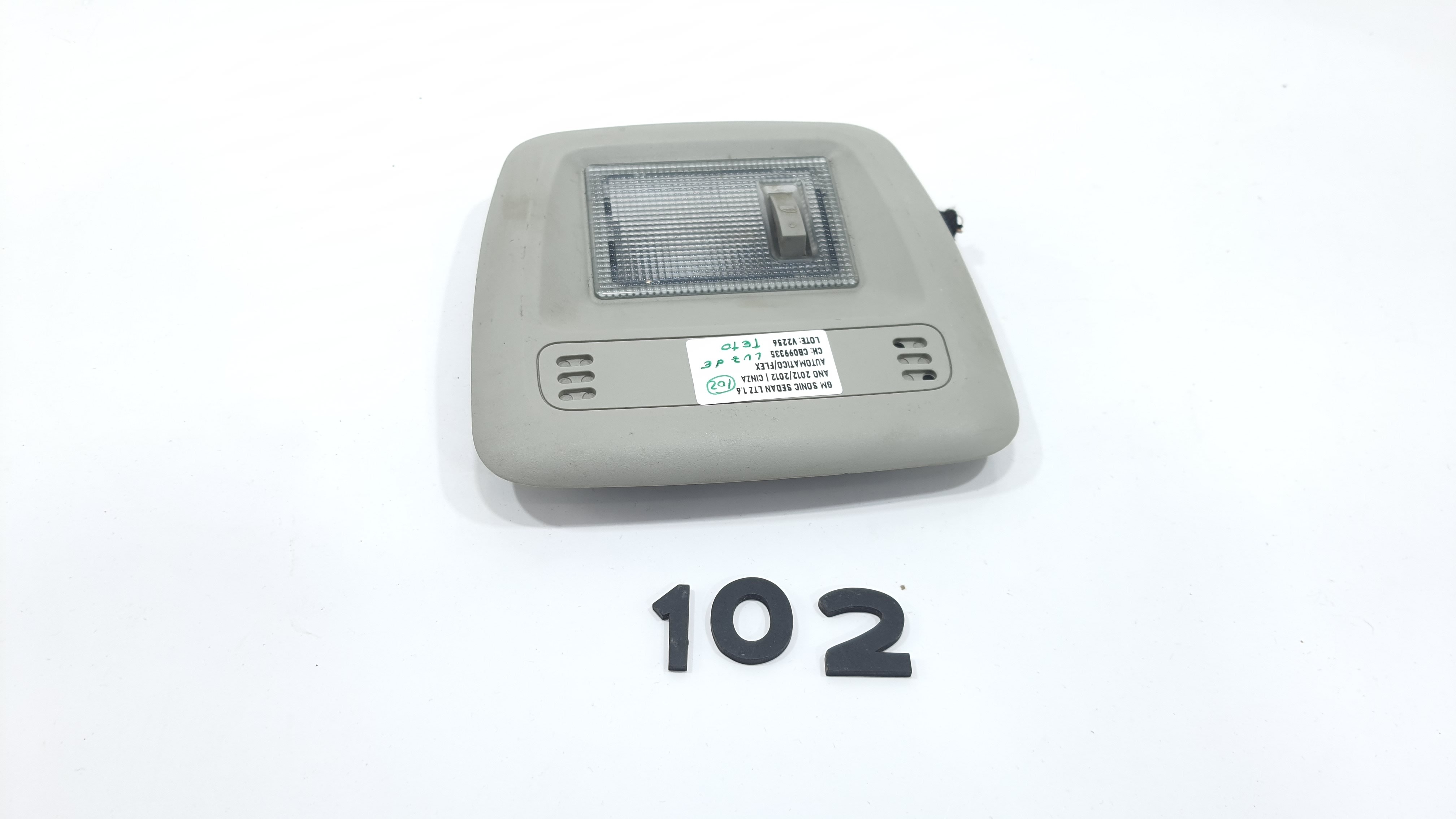 Luz De Teto Sonic Sedan Ltz 2012 V2256 4