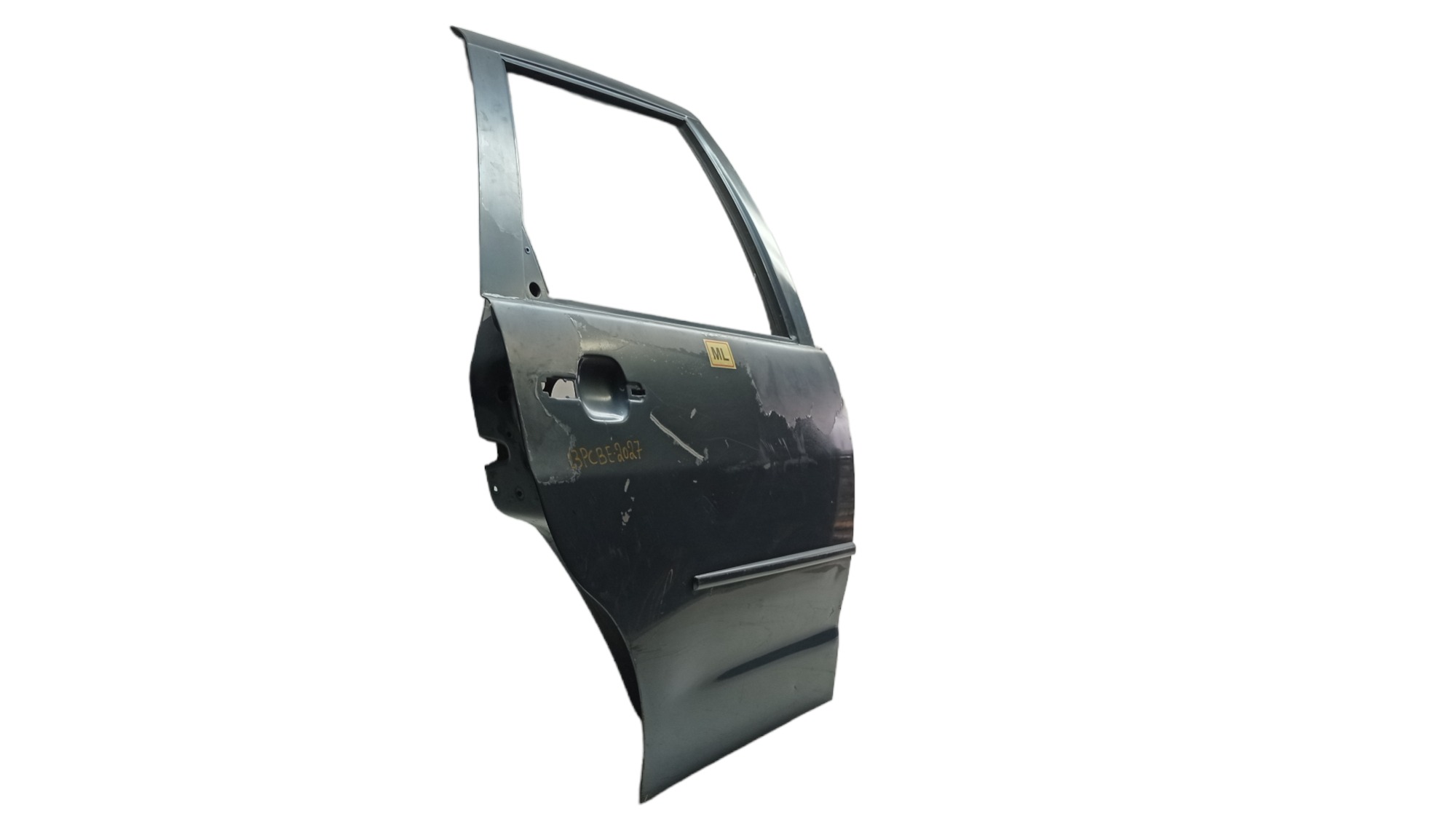 Porta Traseira Direita Vw Polo 2000 Para Recuperar Traseira Direita Cinza 5