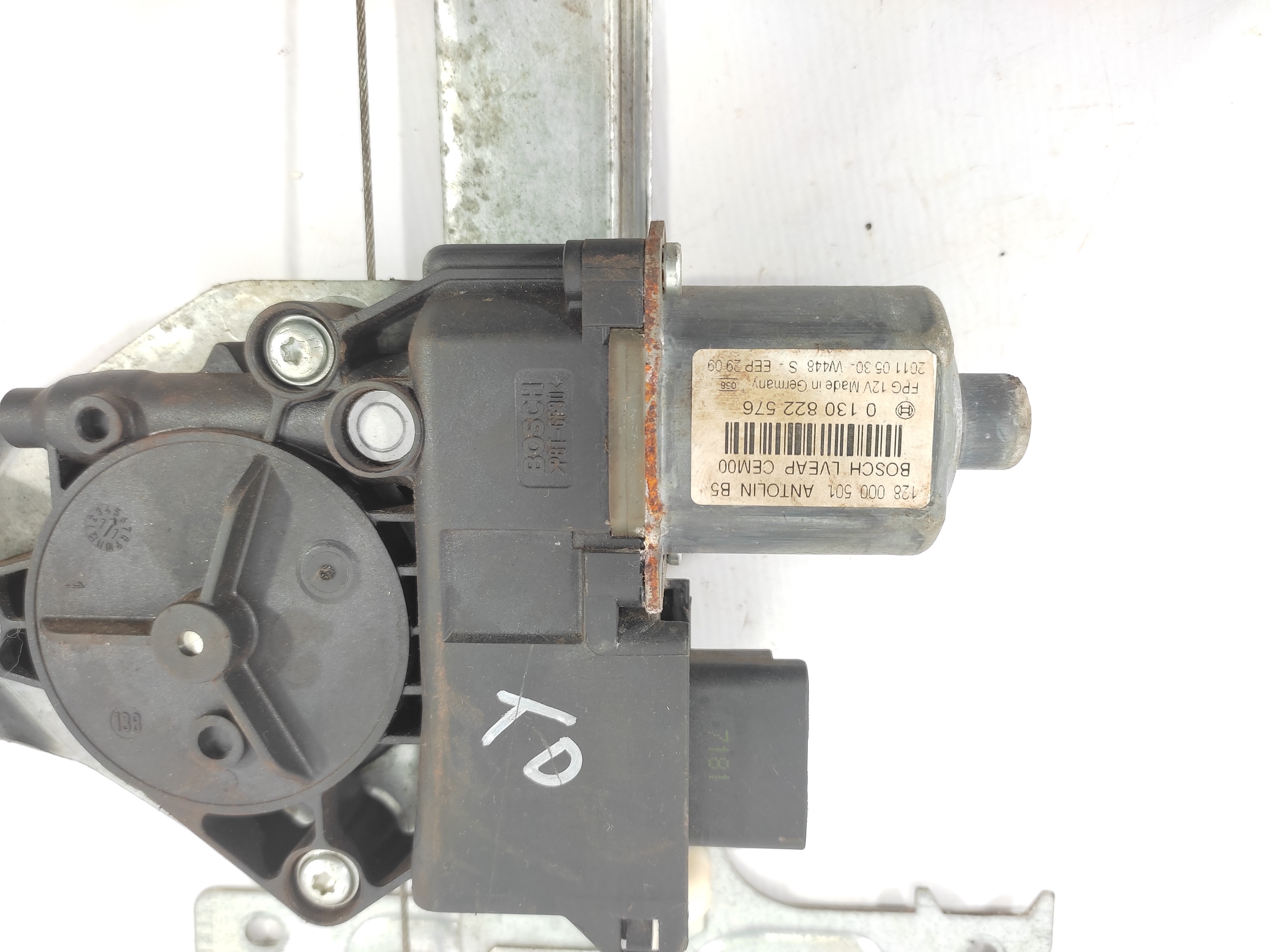 Máquina Vidro Traseira Direita C4 2011 9672118680 5