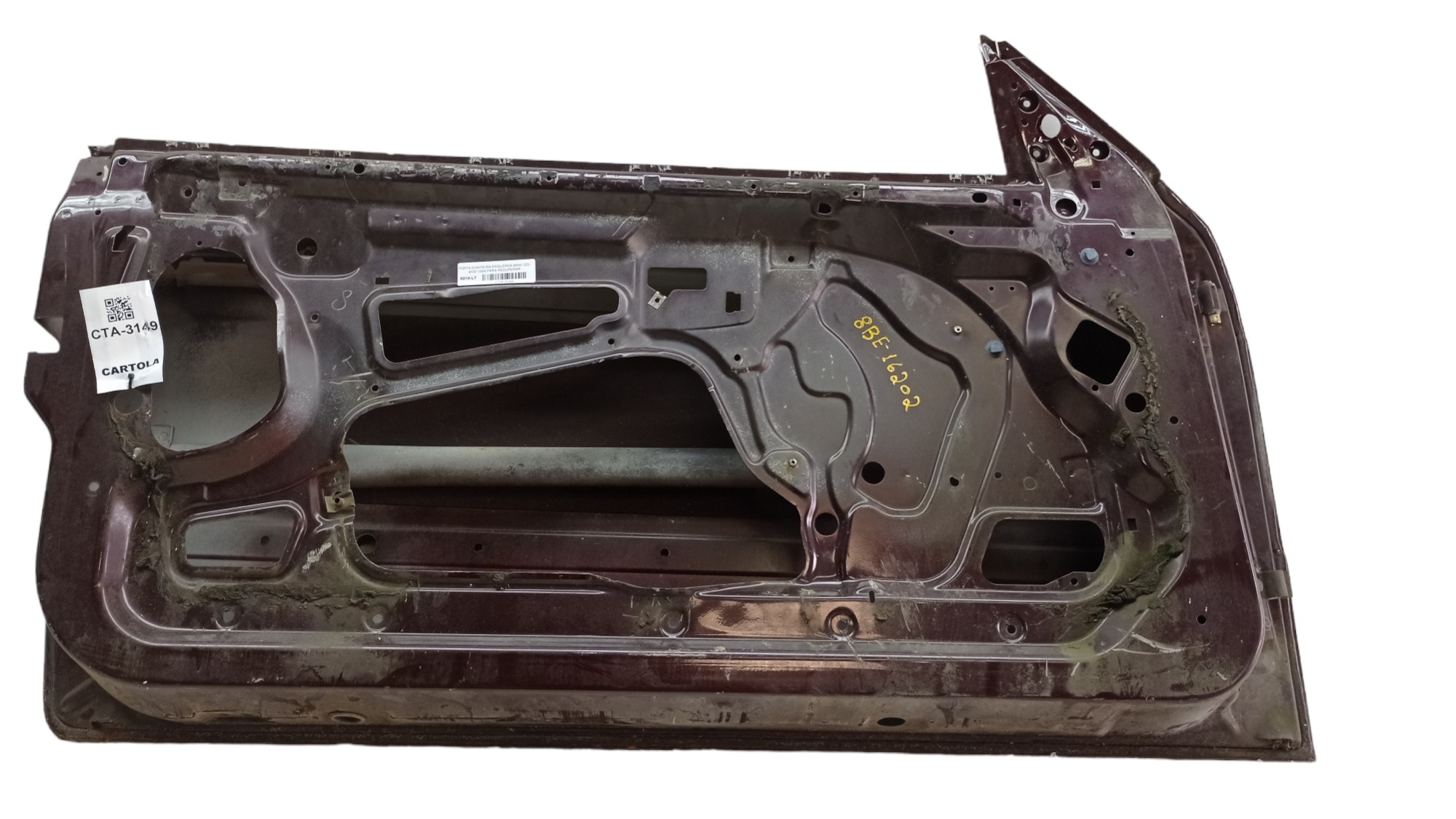 Porta Dianteira Esquerda Bmw 325i Ano 1994 Para Recuperar Dianteira Esquerda Vermelho 5