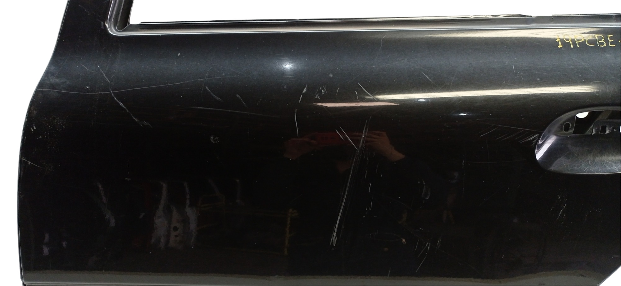 Porta Traseira Esquerda Renault Clio 2002-2003 P/ Recuperar Traseira Esquerda Preto 2