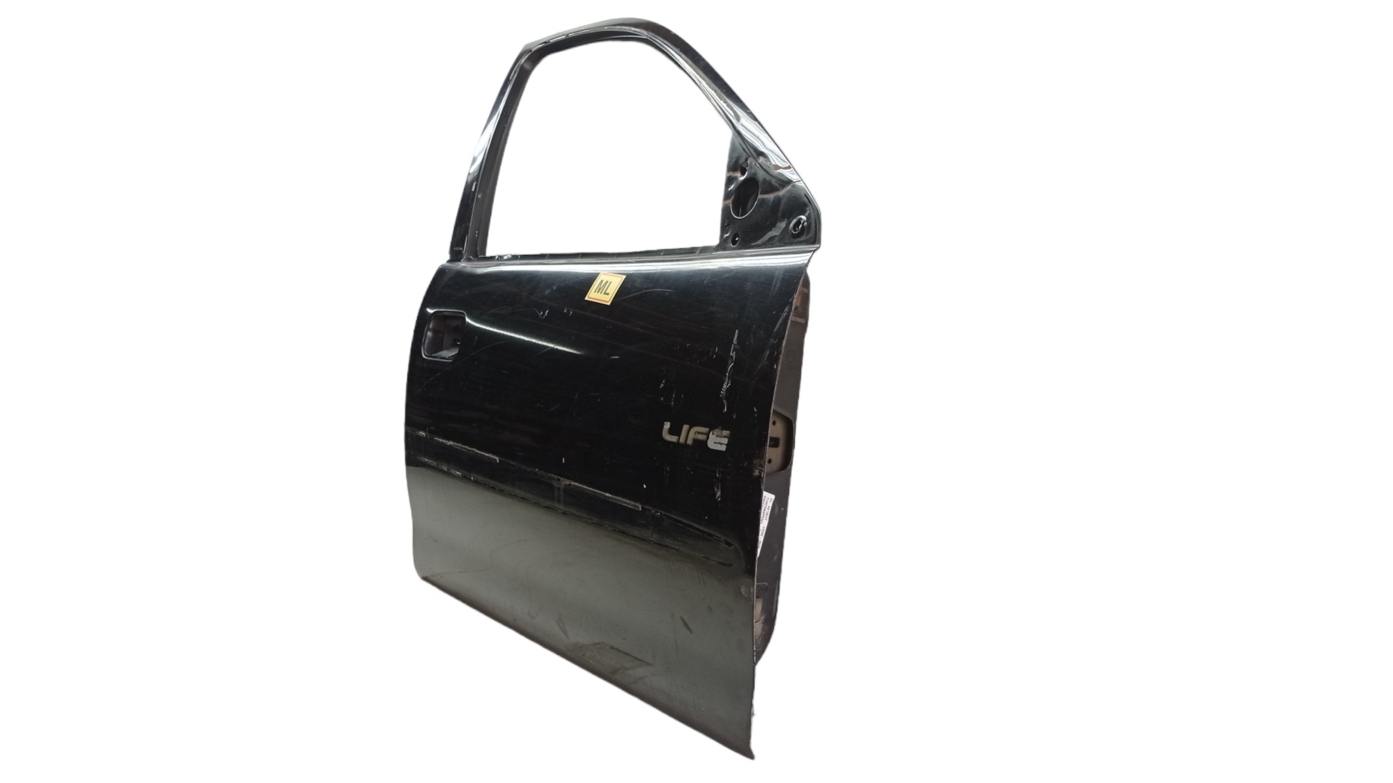 Porta Dianteira Direita 2008 Gm Corsa Classic P/ Recuperar Dianteira Direita Preto 1